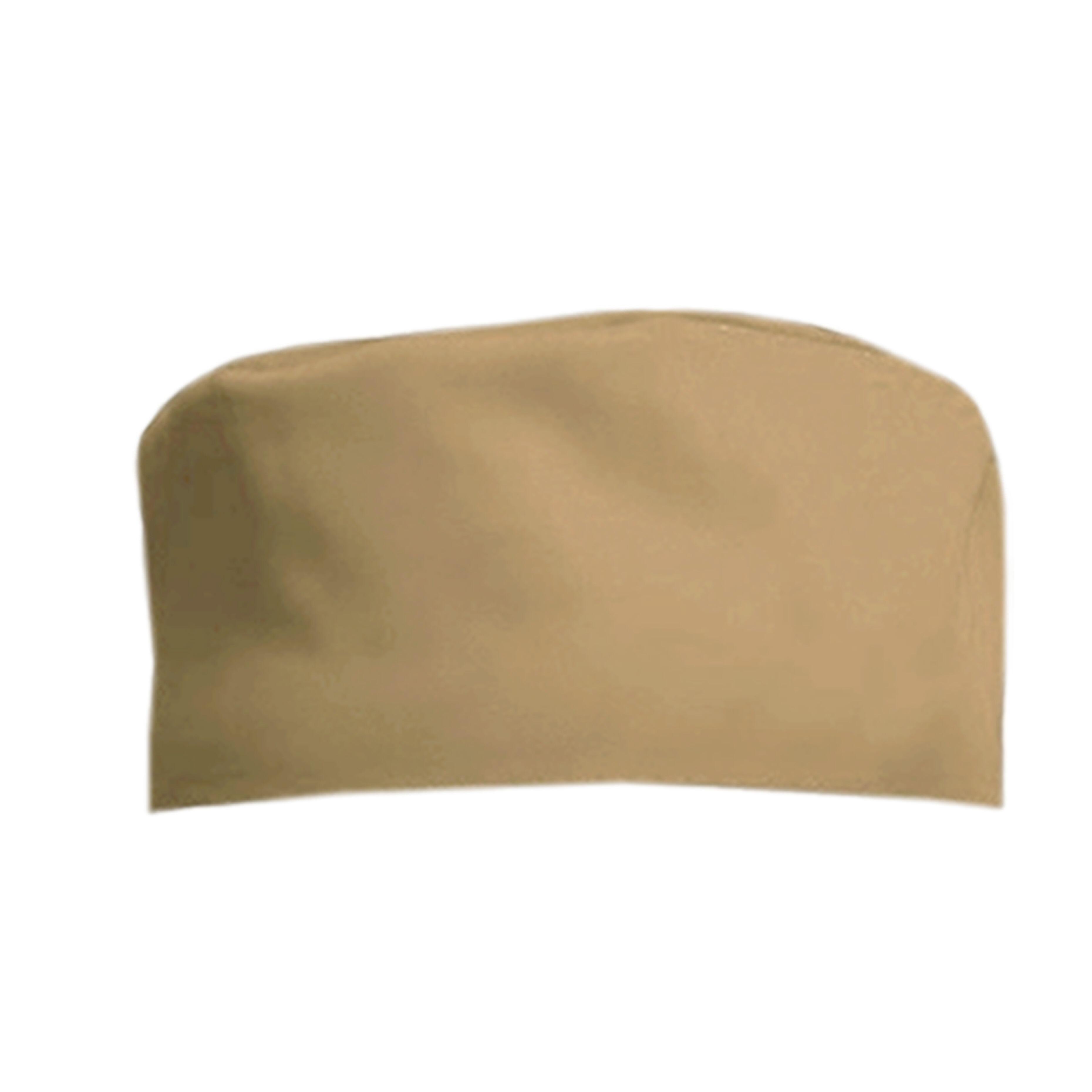 Cappuccino chef skull cap plain printed or embroidered option