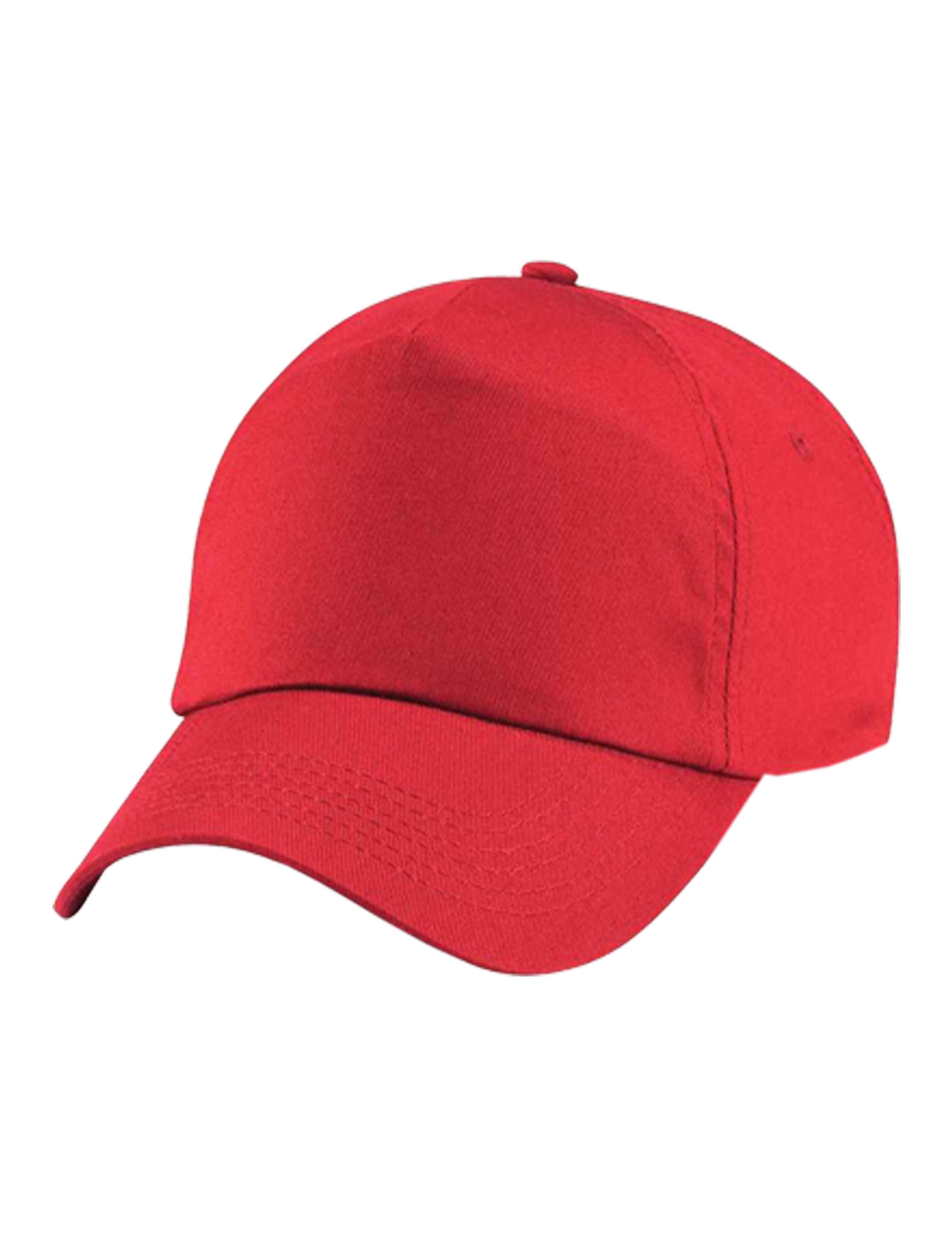 High quality Red baseball cap for printing and embroidery