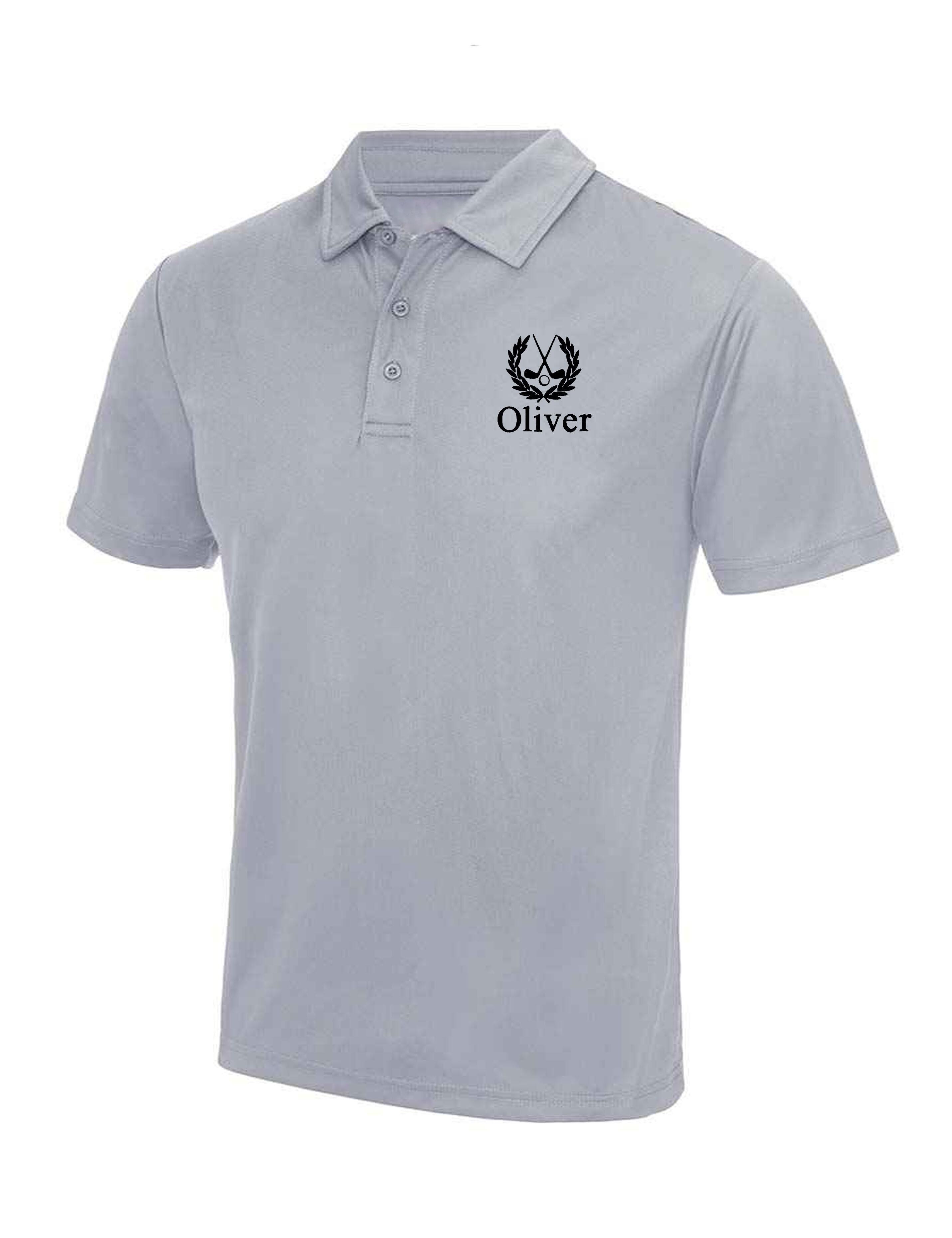 Embroidered golf polo shirts best sale