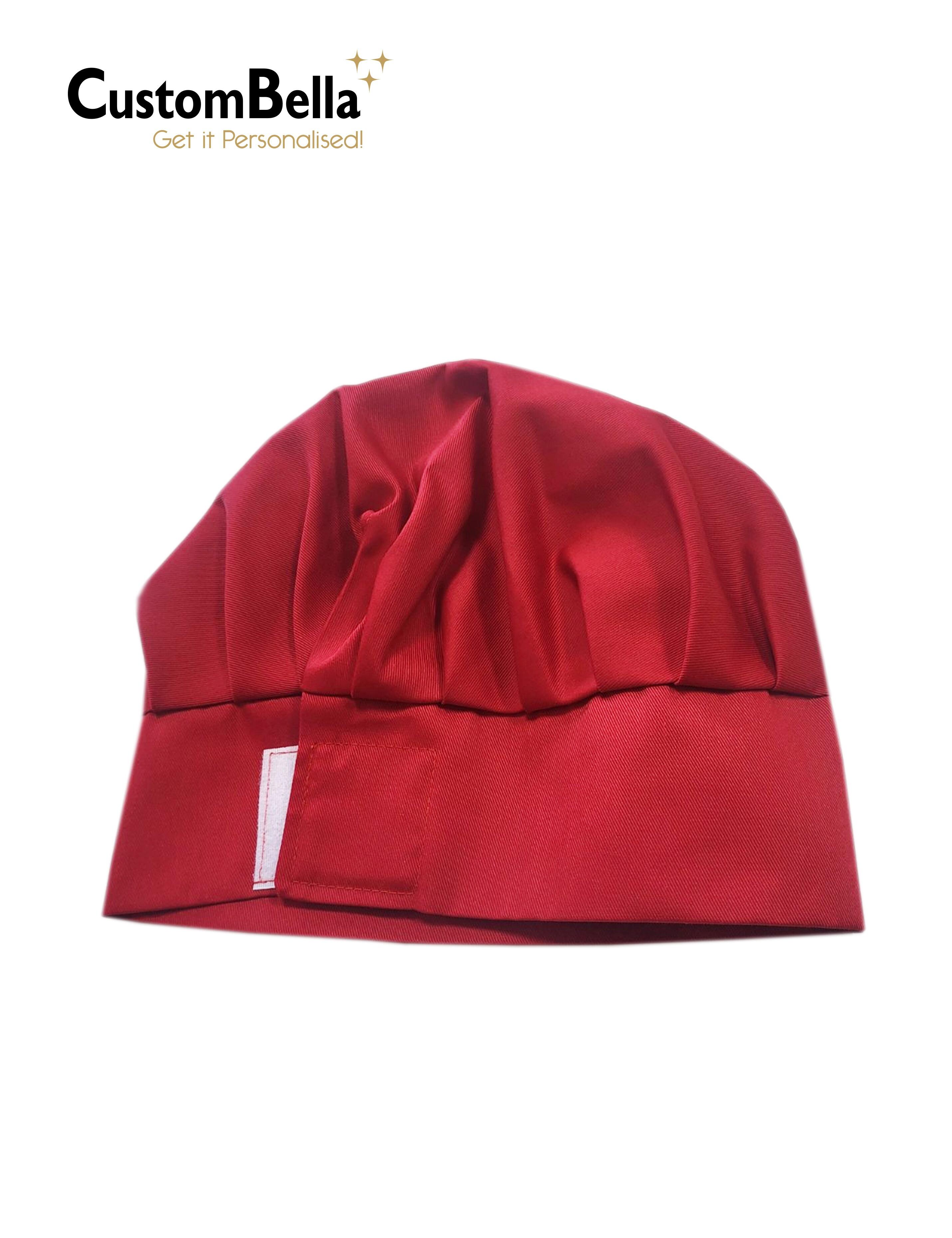 Little Chef Hat Burgundy