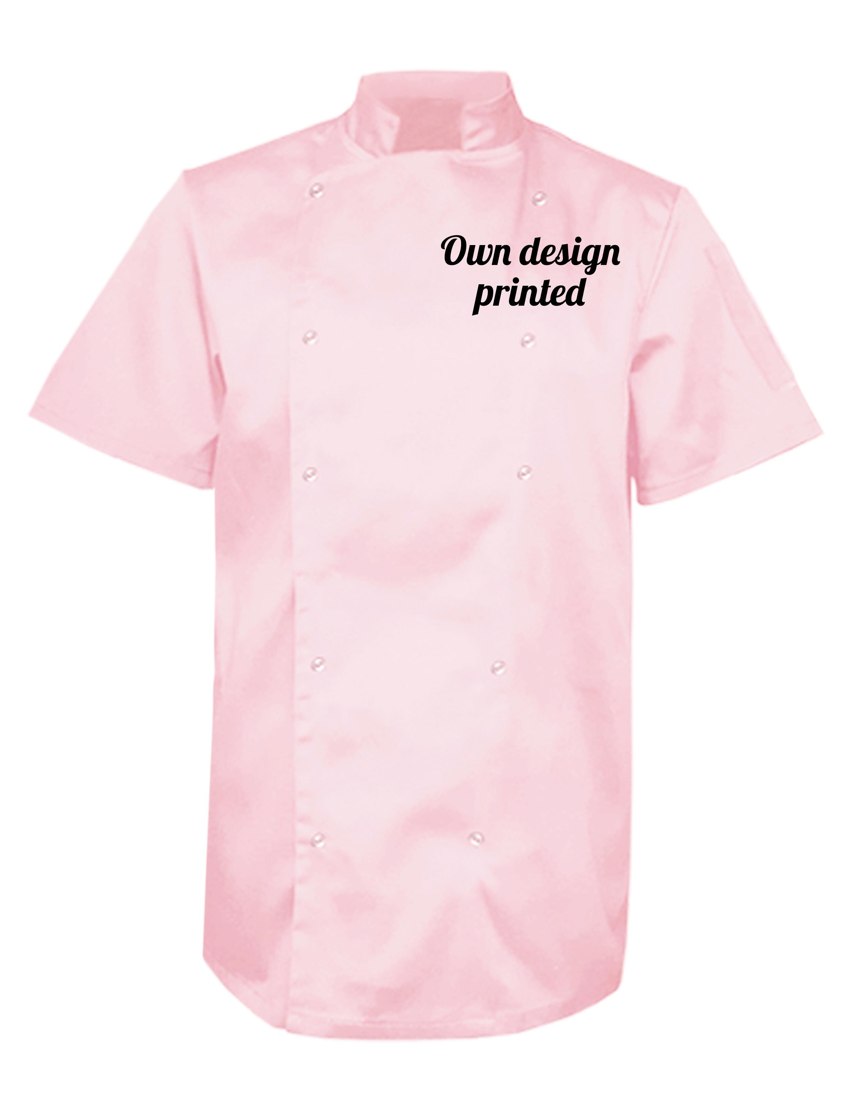 Chef Coat Women Men Short Sleeve Chef Jacket Kitchen Cook Uniform Work Clothes E - Foto 8