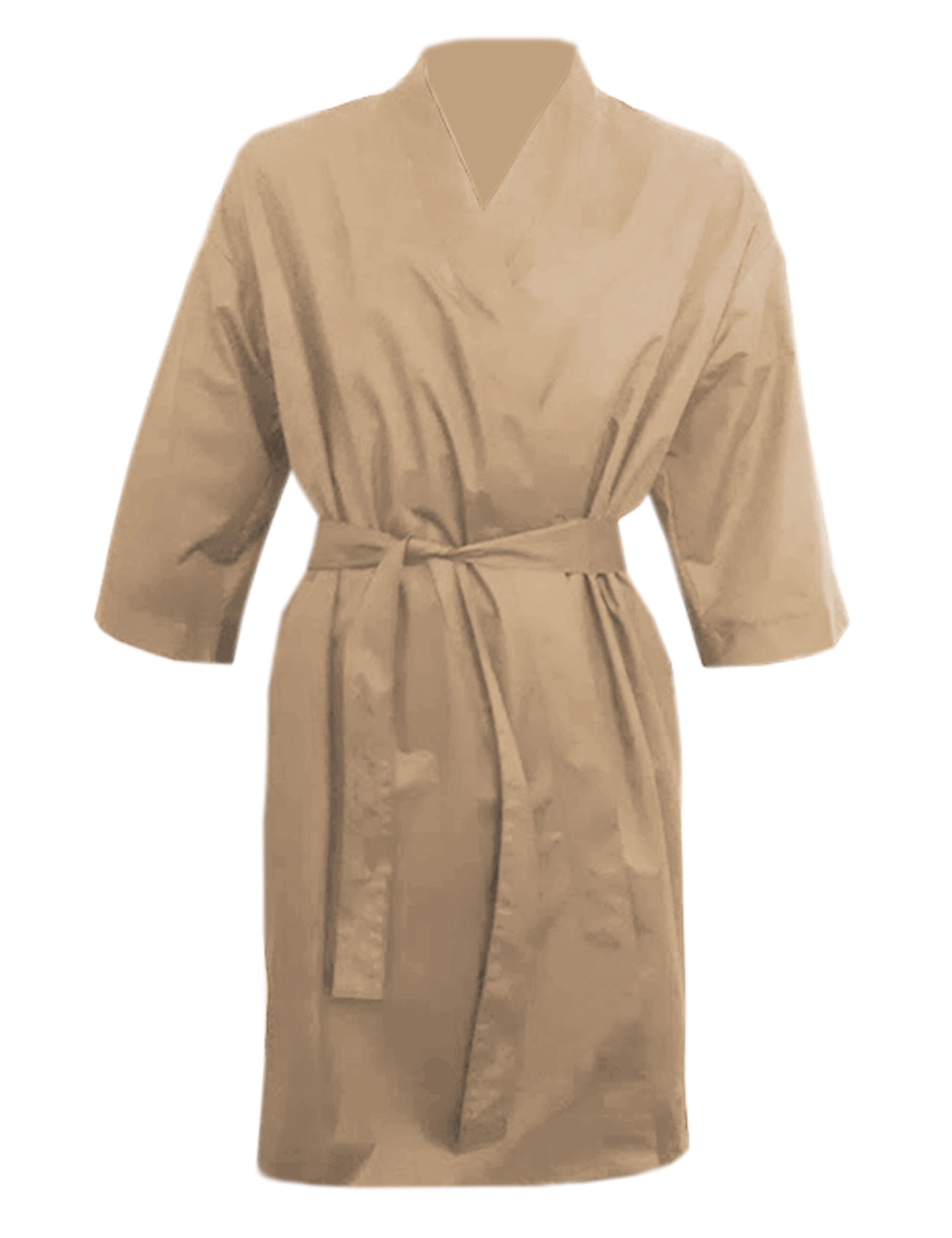 Nibano Hairdressing Kimono Gown cappuccino