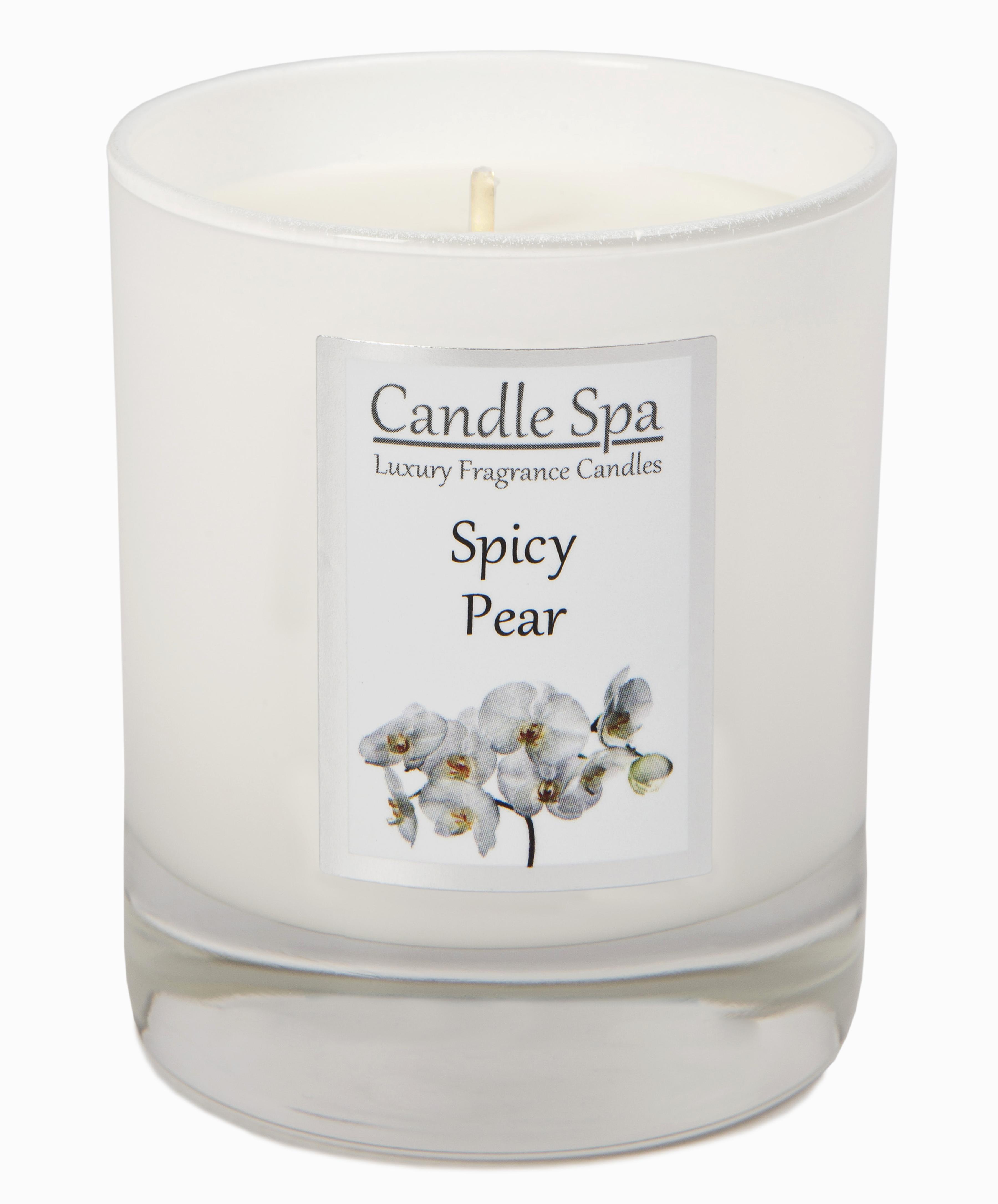 Candle Spa Luxury Candle in 20cl Tumbler - Spicy Pear
