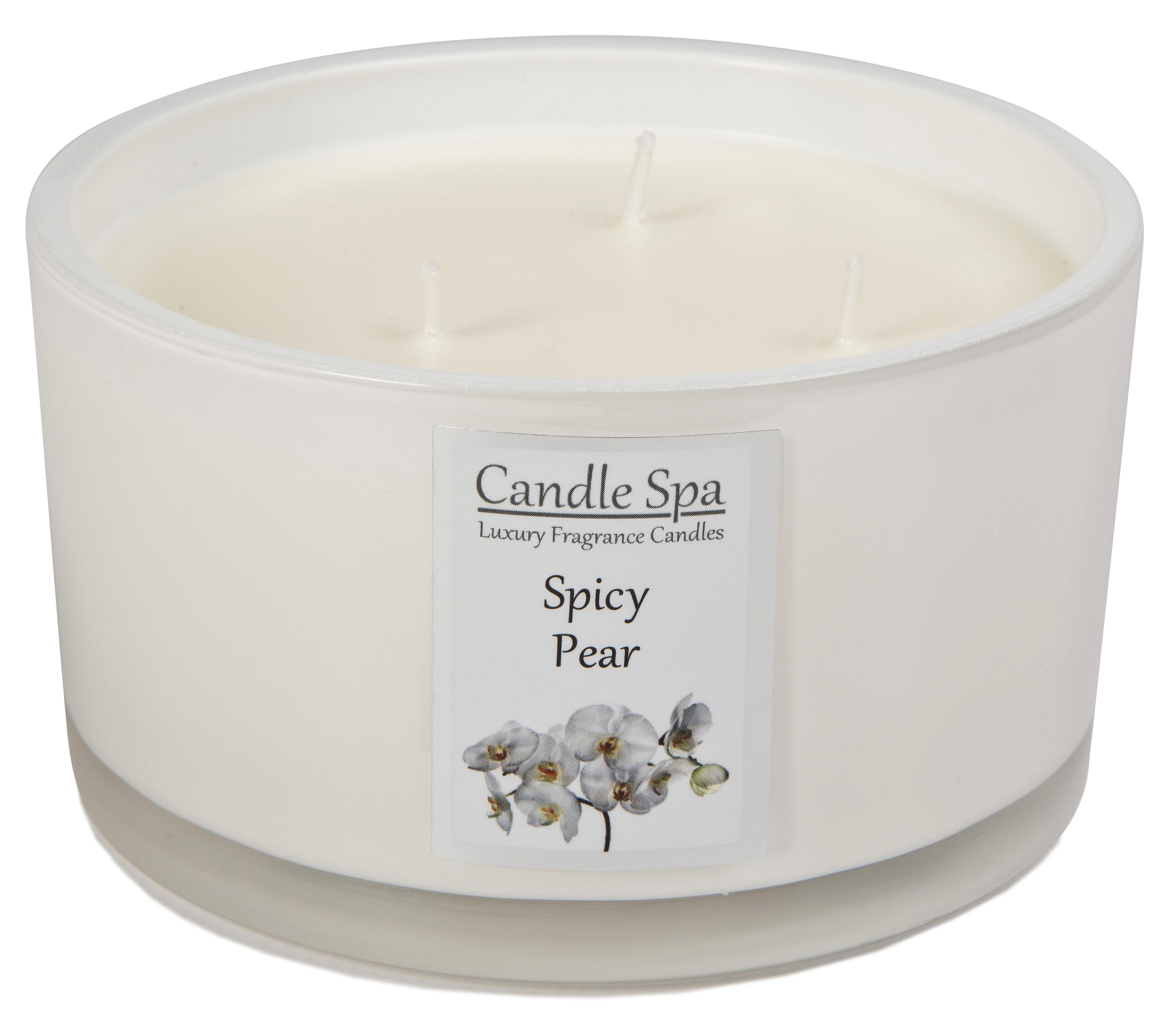 Candle Spa Luxury 3-Wick Candle - Spicy Pear