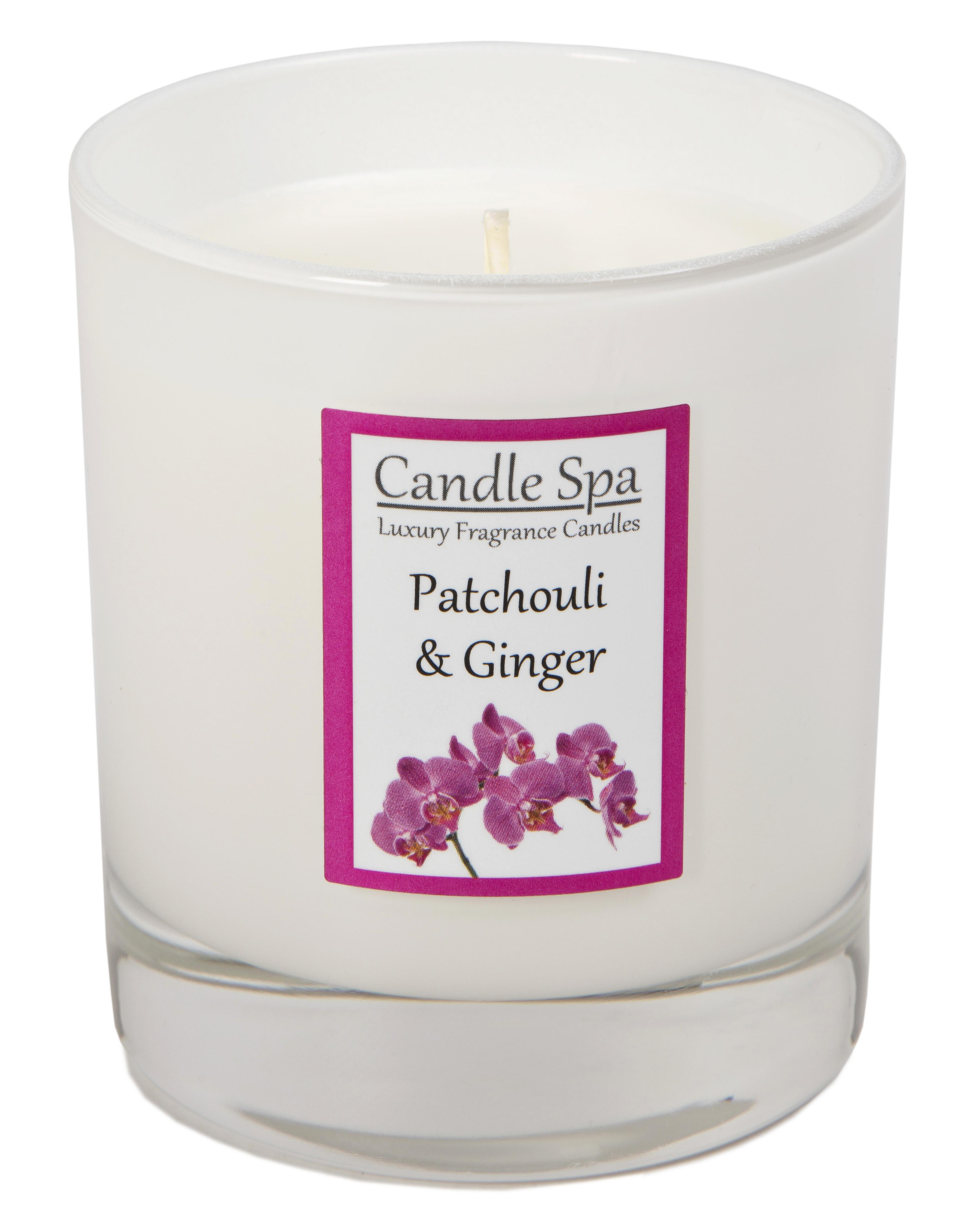 Candle Spa Luxury Candle in 30cl Tumbler - Patchouli & Ginger