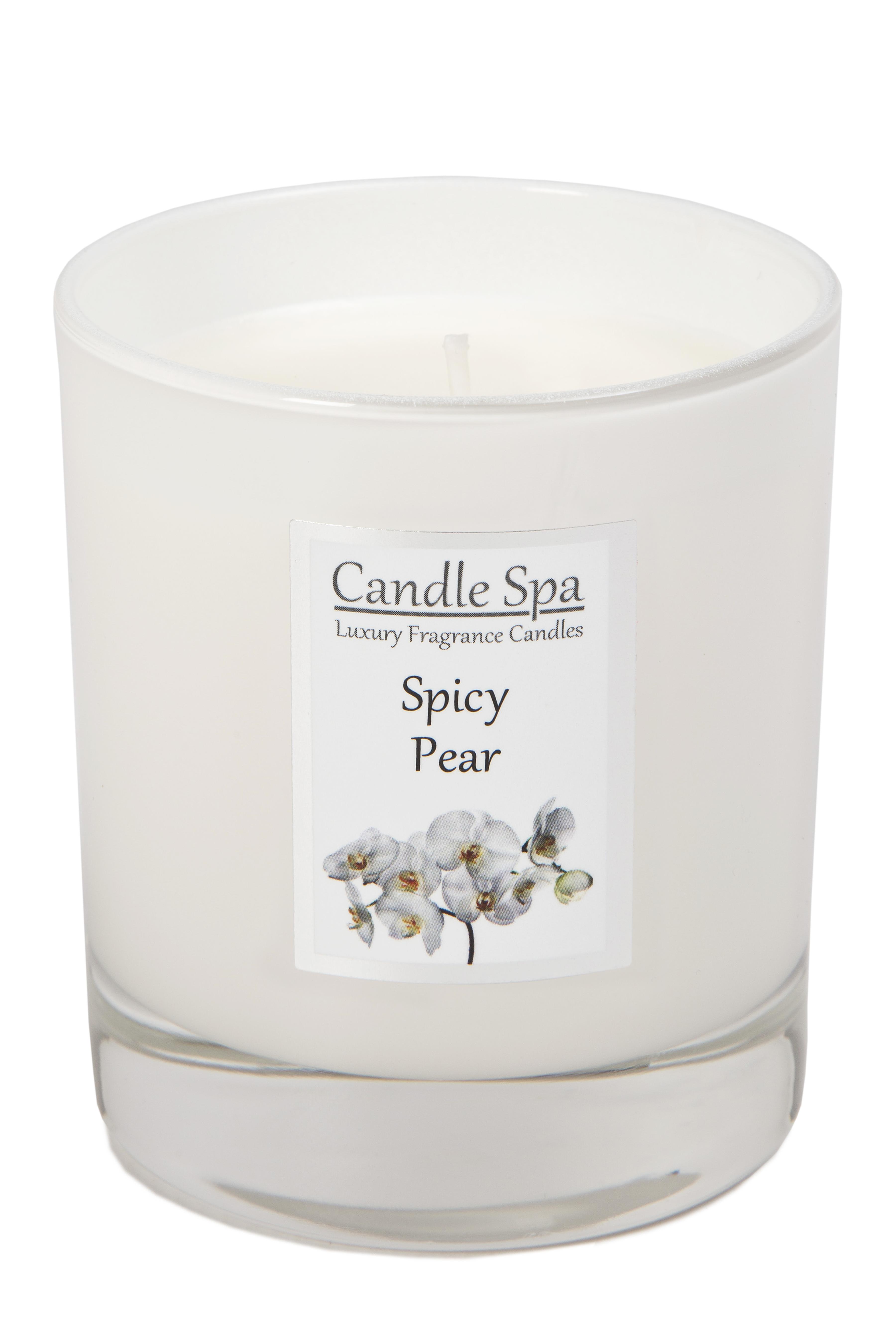 Candle Spa Luxury Candle in 30cl Tumbler - Spicy Pear