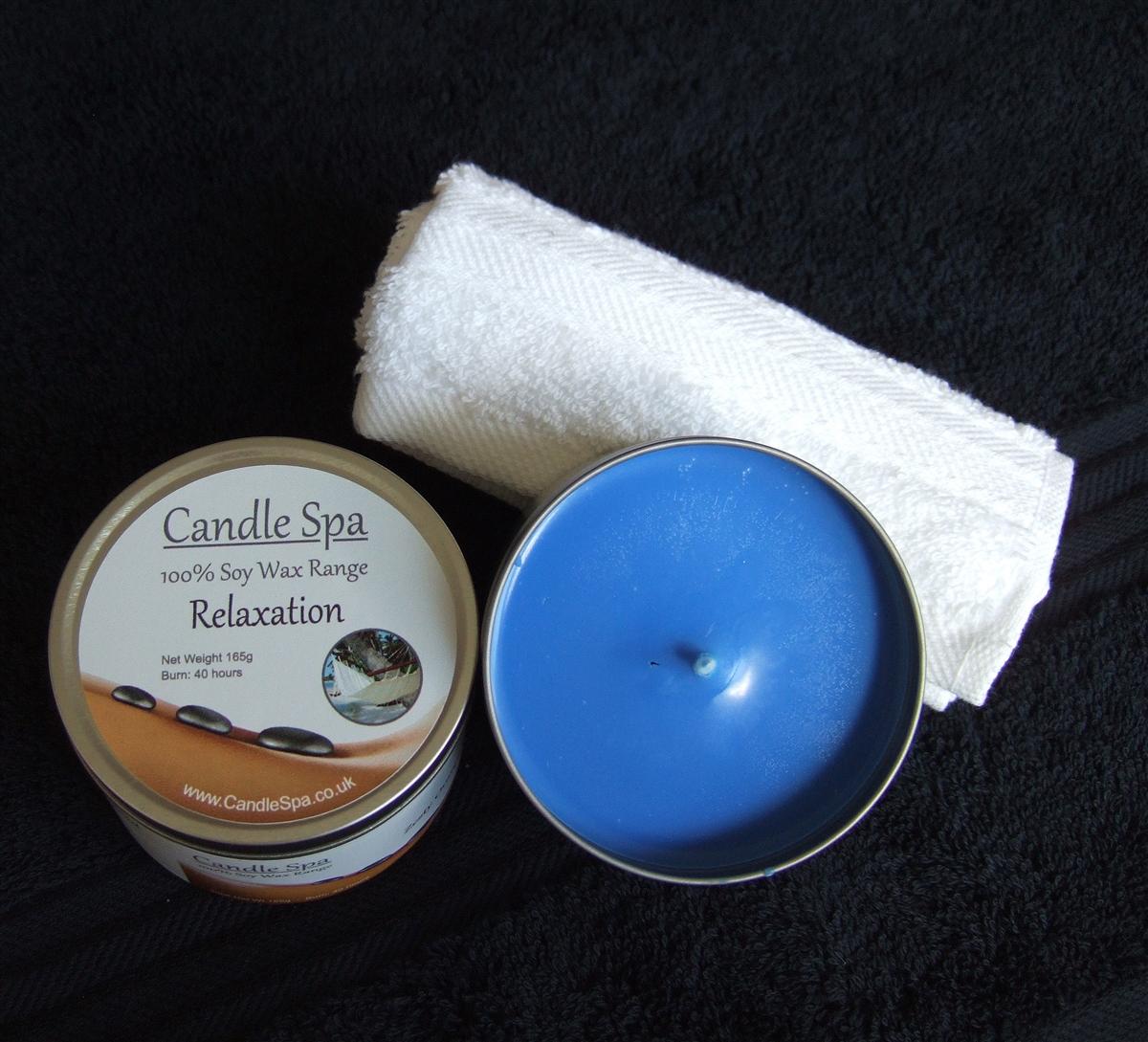 Candle Spa Relaxation Tin Candle