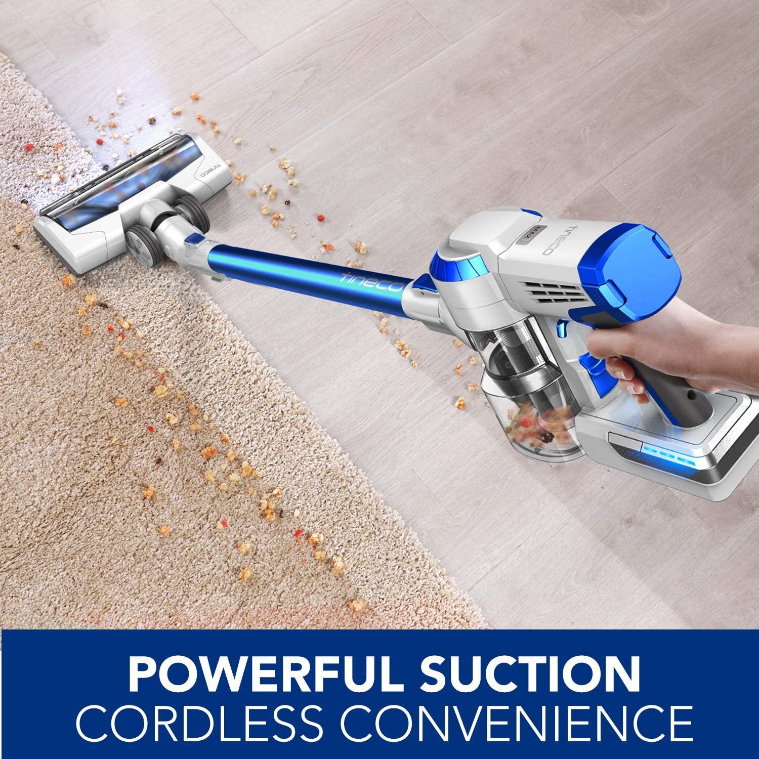 22Kpa Cordless Vacuum Stick Powerful Cleaning Lightweight Handheld Rechargeable 