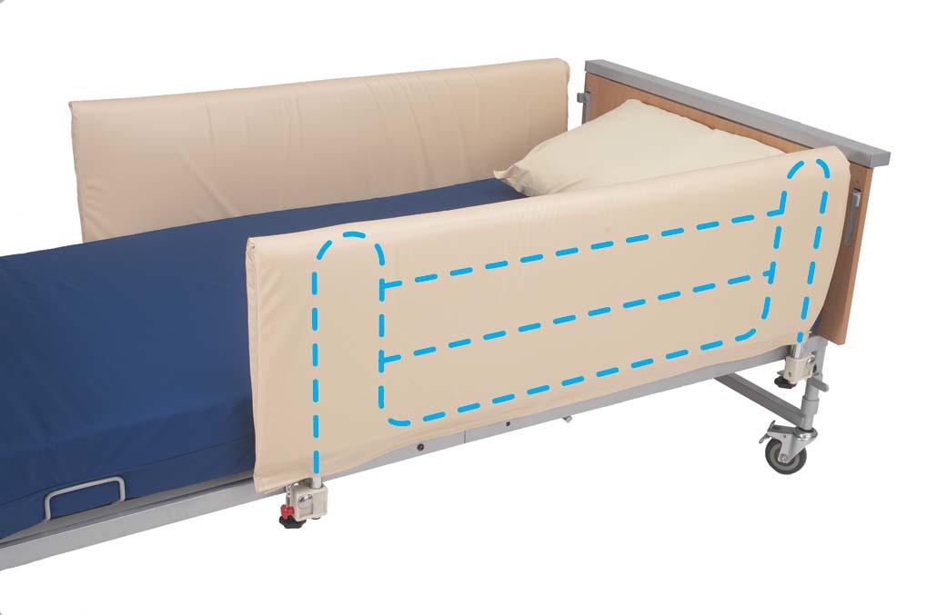 Standard Adult Cot Side Bumpers | Bed Bumper | Bayliss Mobility