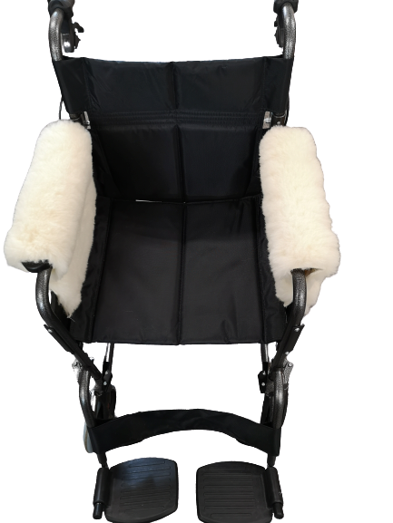 Hospital Fleece Wool Wheelchair Seat Pad: 18 x 20