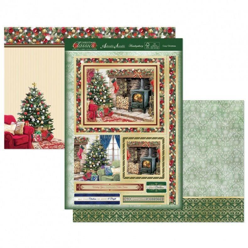 HUNKYDORY CHRISTMAS CLASSICS COSY CHRISTMAS LUXURY TOPPER SET