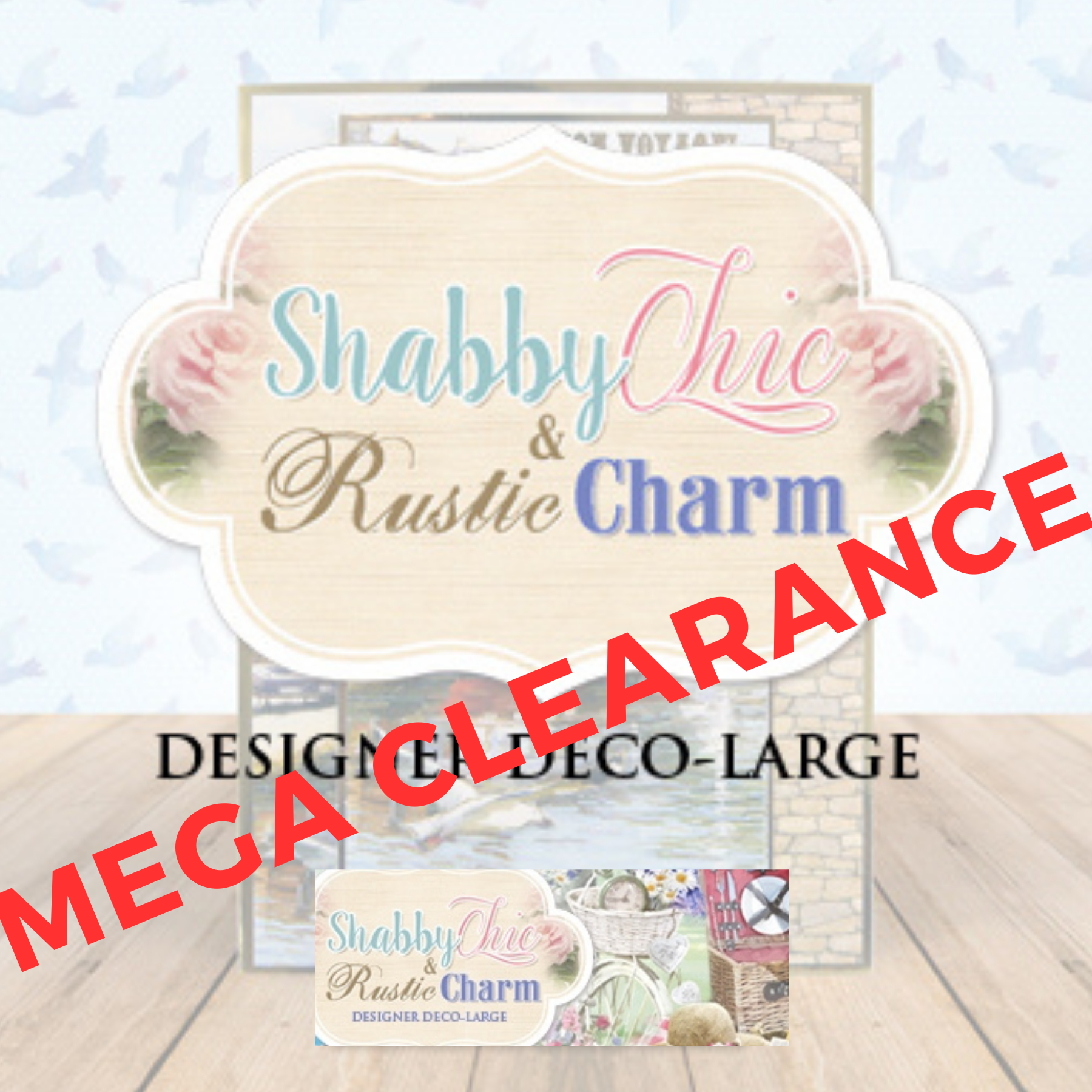 Shabby Chic & Rustic Charm Mega Clearance Bundle