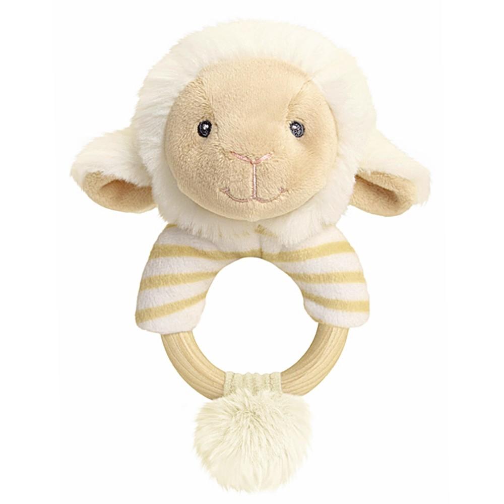 Keel Eco Toys 100% Recycled Lamb Ring Rattle
