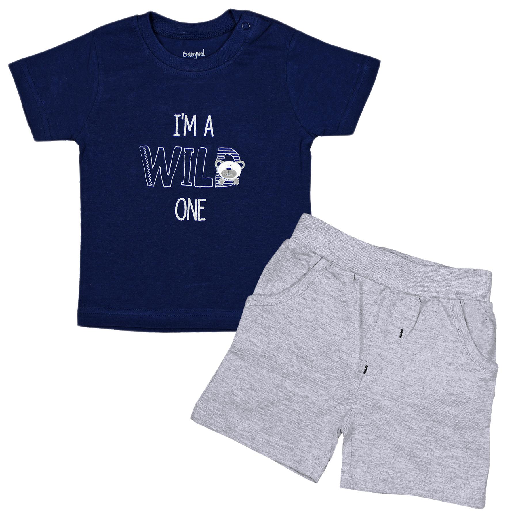 Babybol Barcelona Wild One Cotton T-Shirt & Shorts