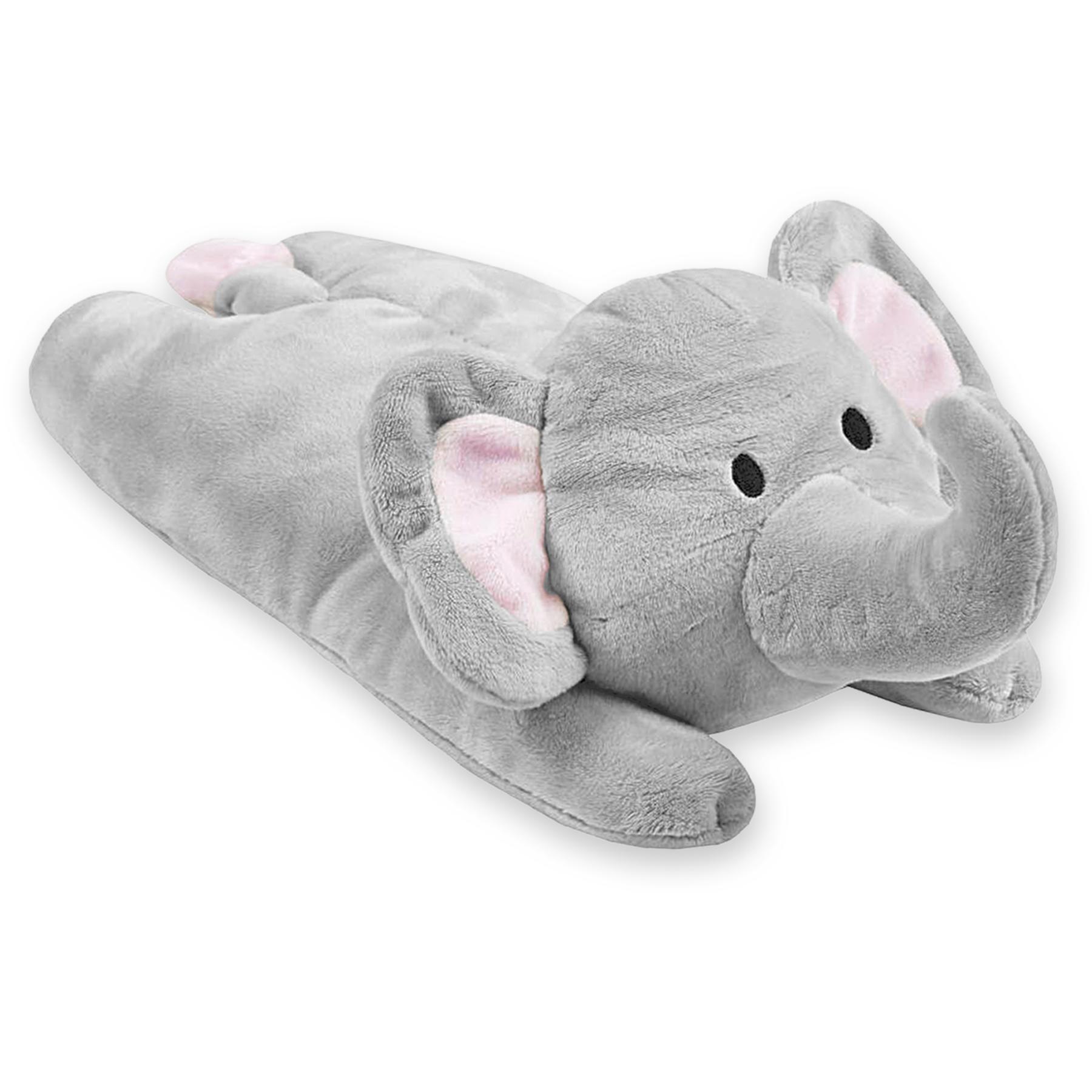 Babytown Pink Fleece Blanket with Elephant Toy