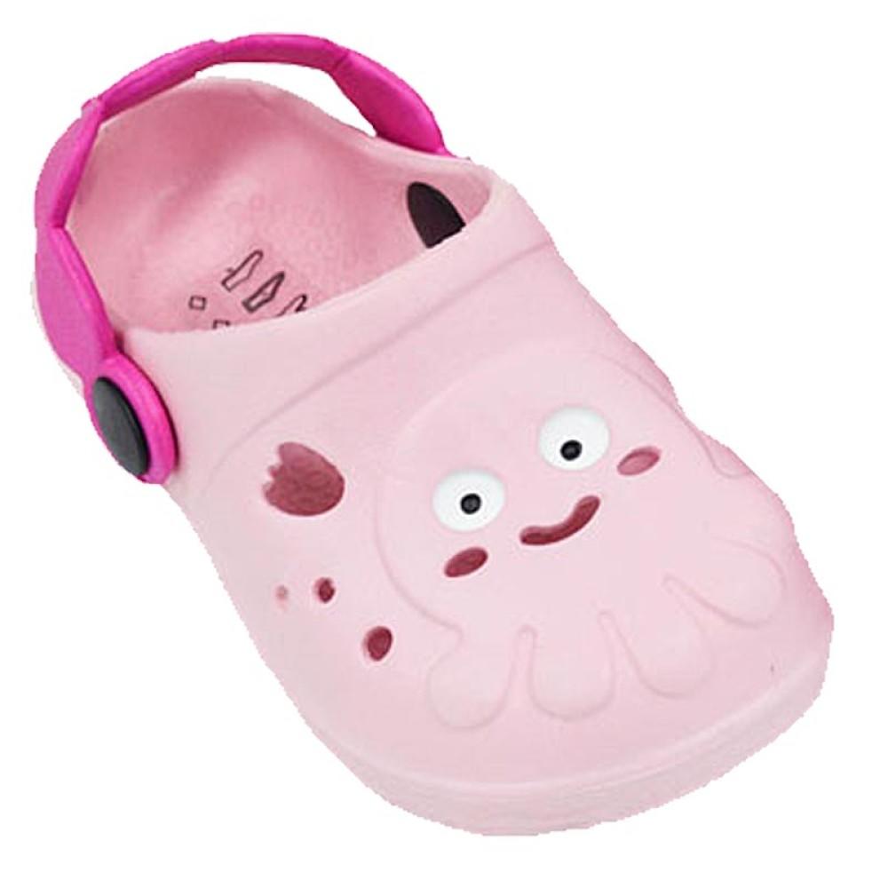 Soft Touch Octopus Clogs in Pink