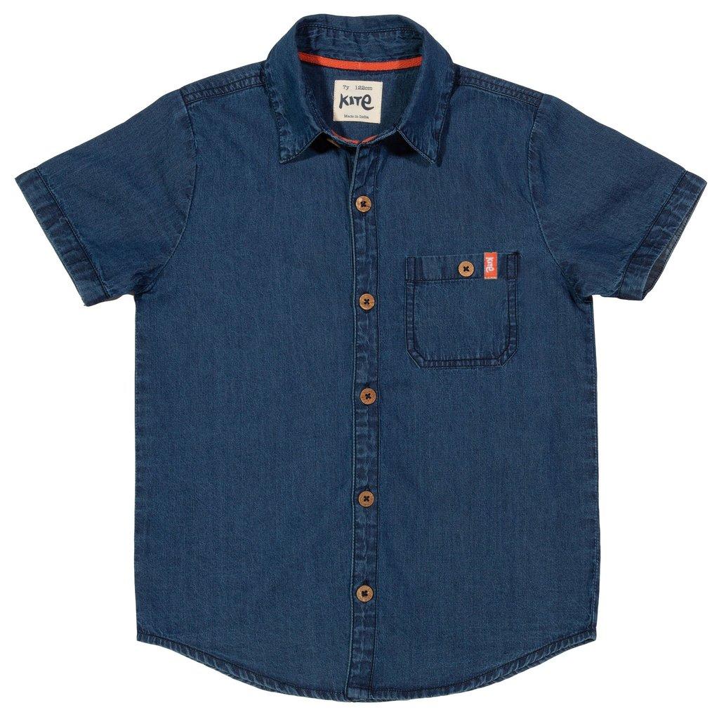 Kite Clothing Denim Shirt front