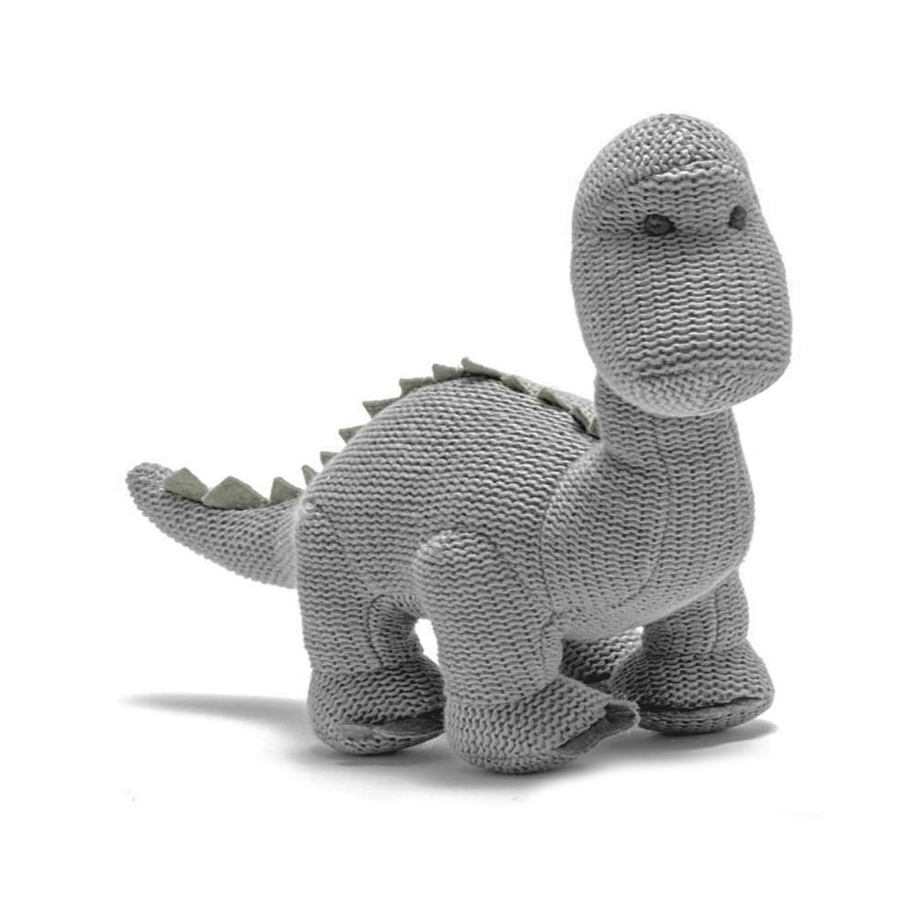 Best Years Small Knitted Grey Diplodocus