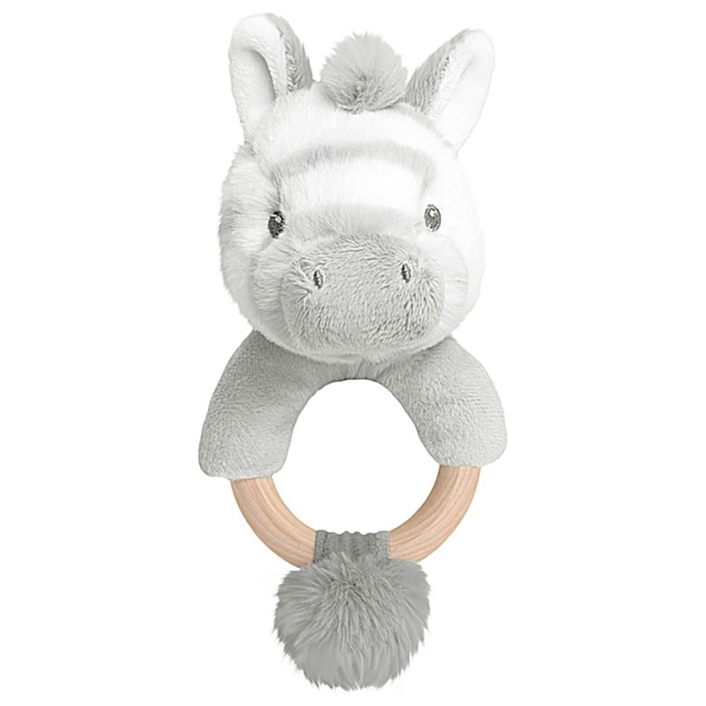 Keel Eco Toys 100% Recycled Zebra Ring Rattle