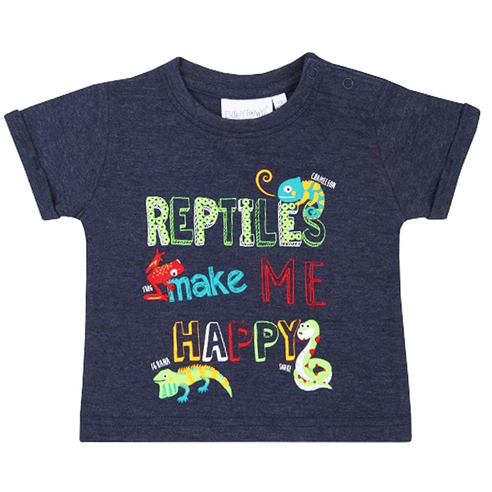 Babytown Reptiles Navy T-Shirt