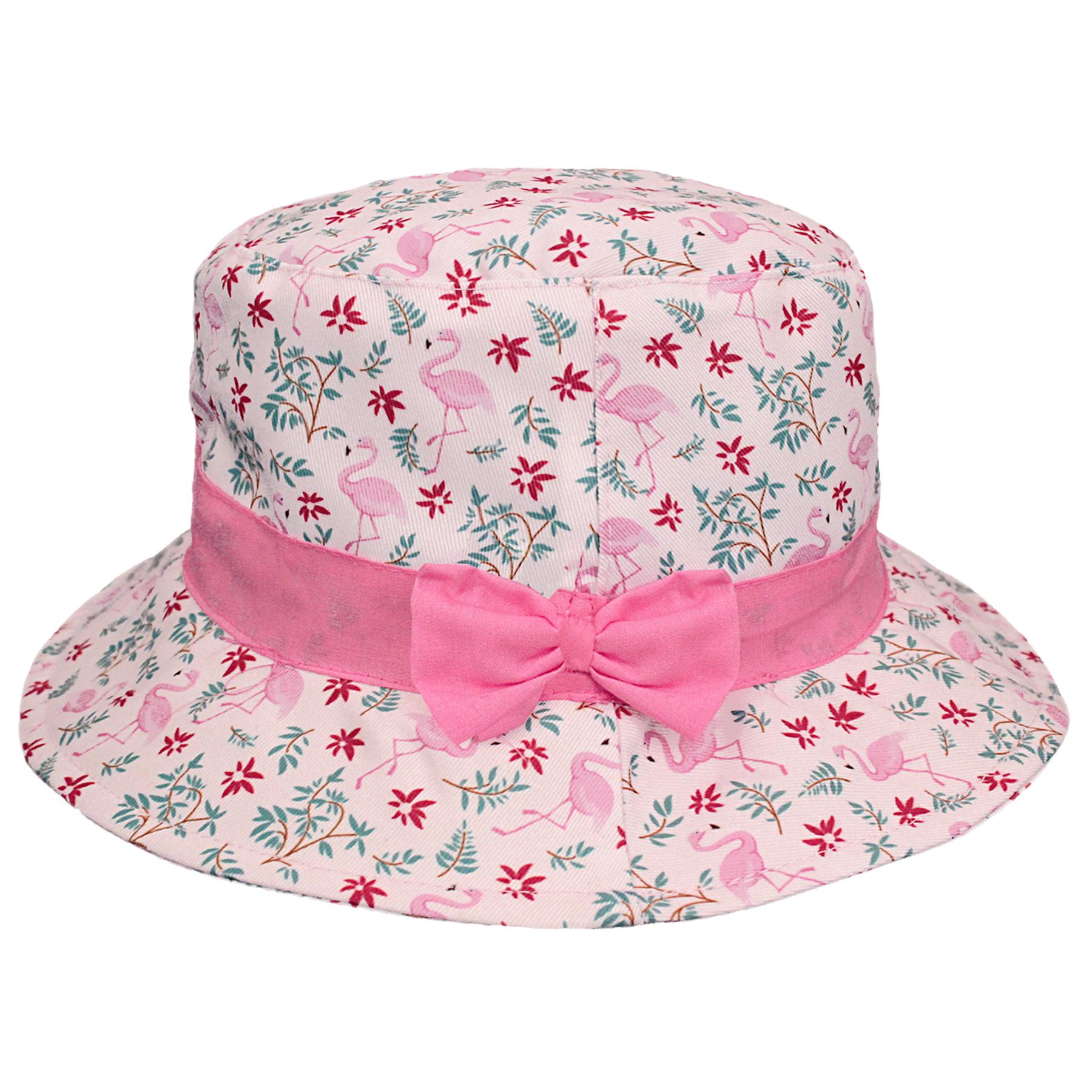 Bartleby Kids Cotton Flamingo Print Hat