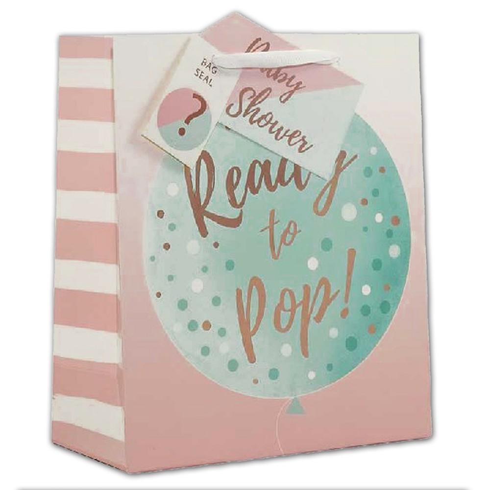 Baby Shower Ready to Pop Gift Bag