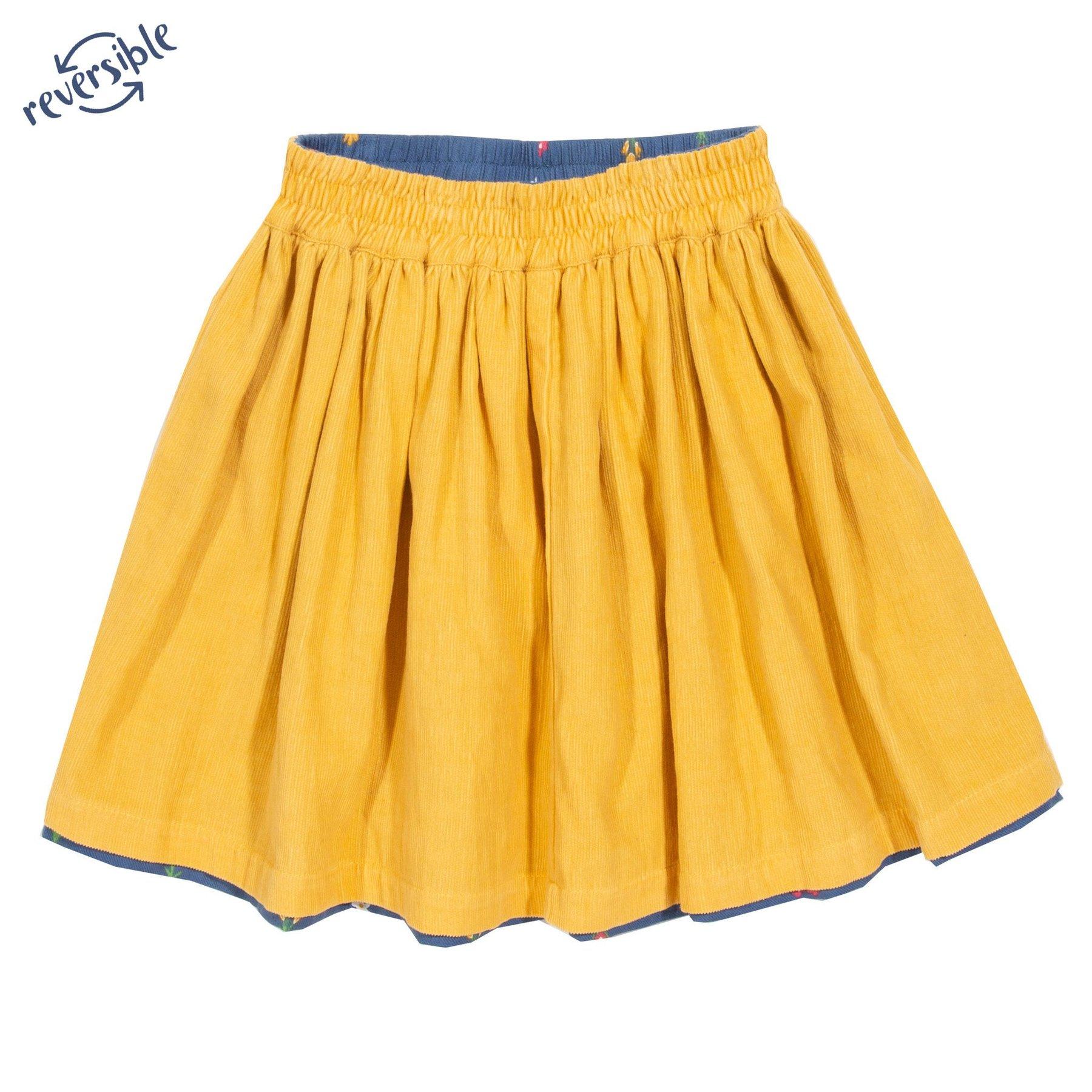 Kite Clothing Posey Reversible Skirt yellow