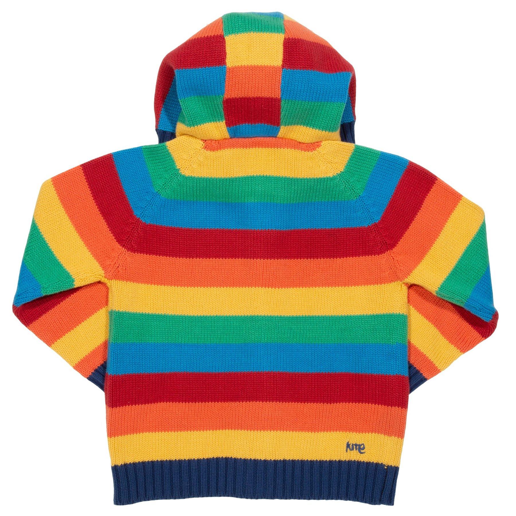 Kite Clothing Rainbow Knit Hoody back
