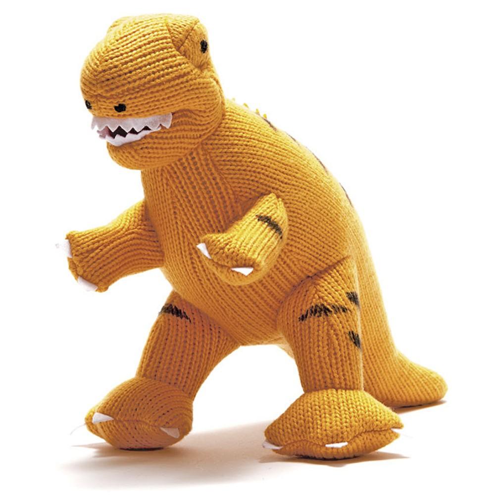 Best Years Original Yellow Knitted T-Rex