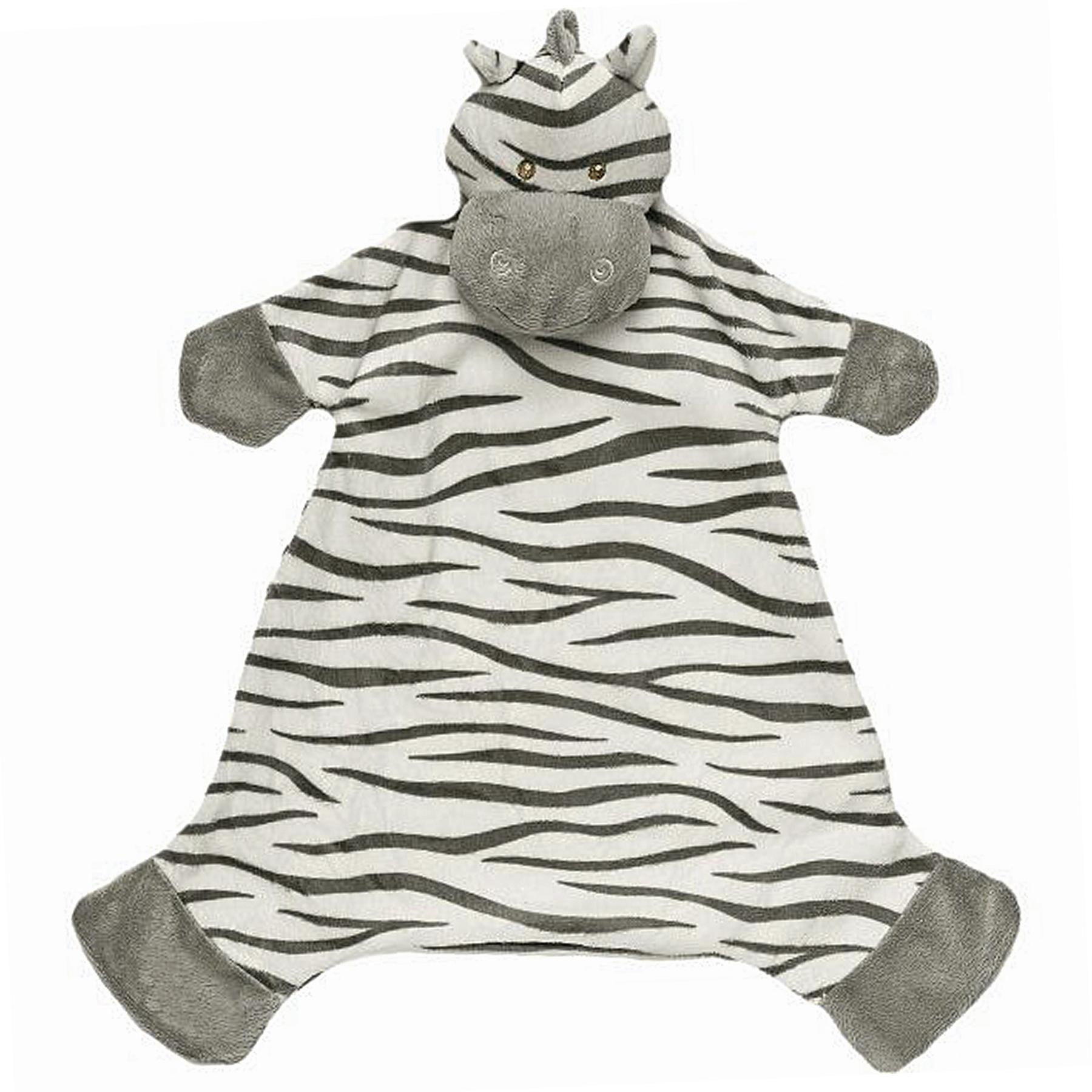 Suki Plush Zooma Zebra Blankie Comforter