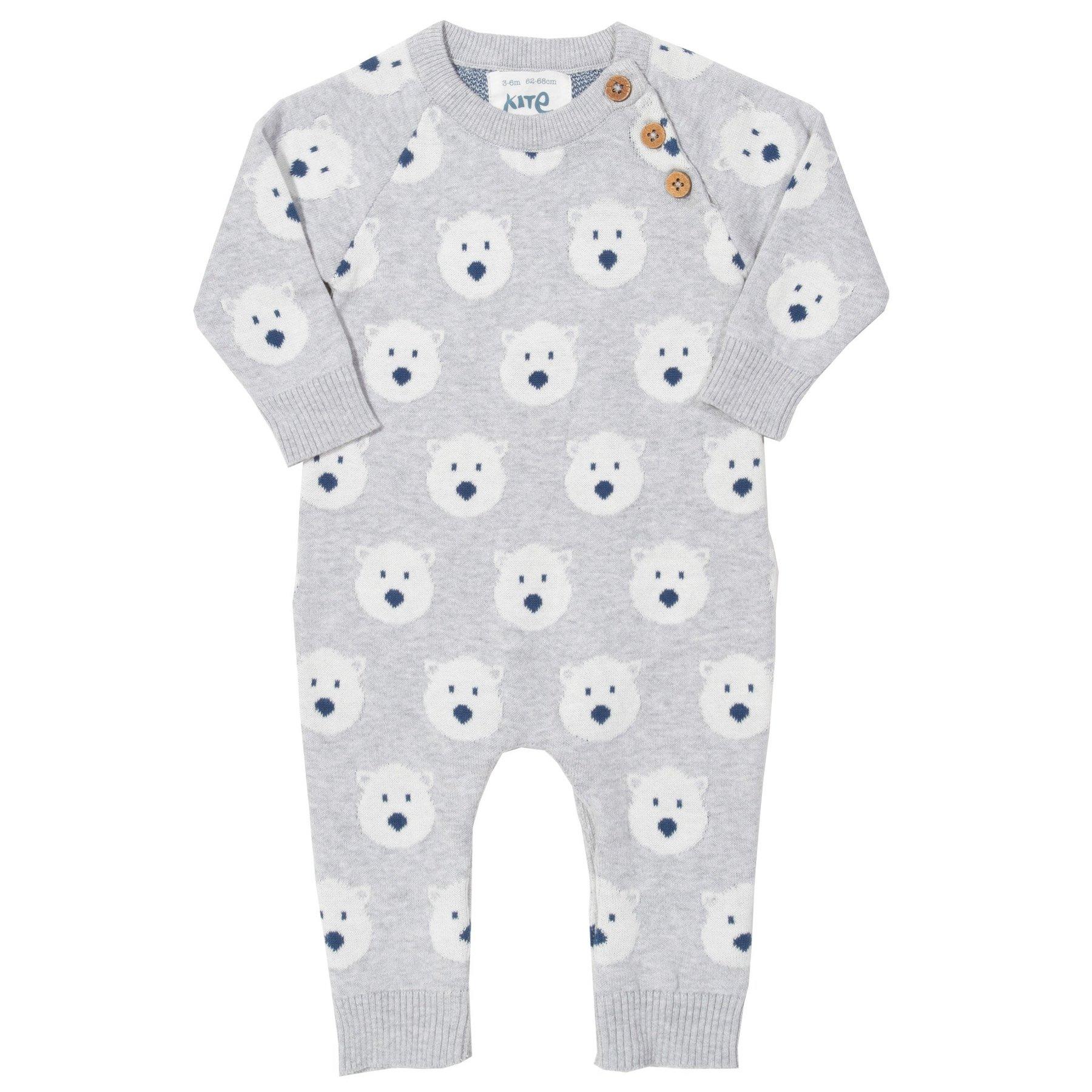 Kite Clothing Snow Bear Knit Romper front