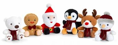 Keel Toys Christmas beanies collection