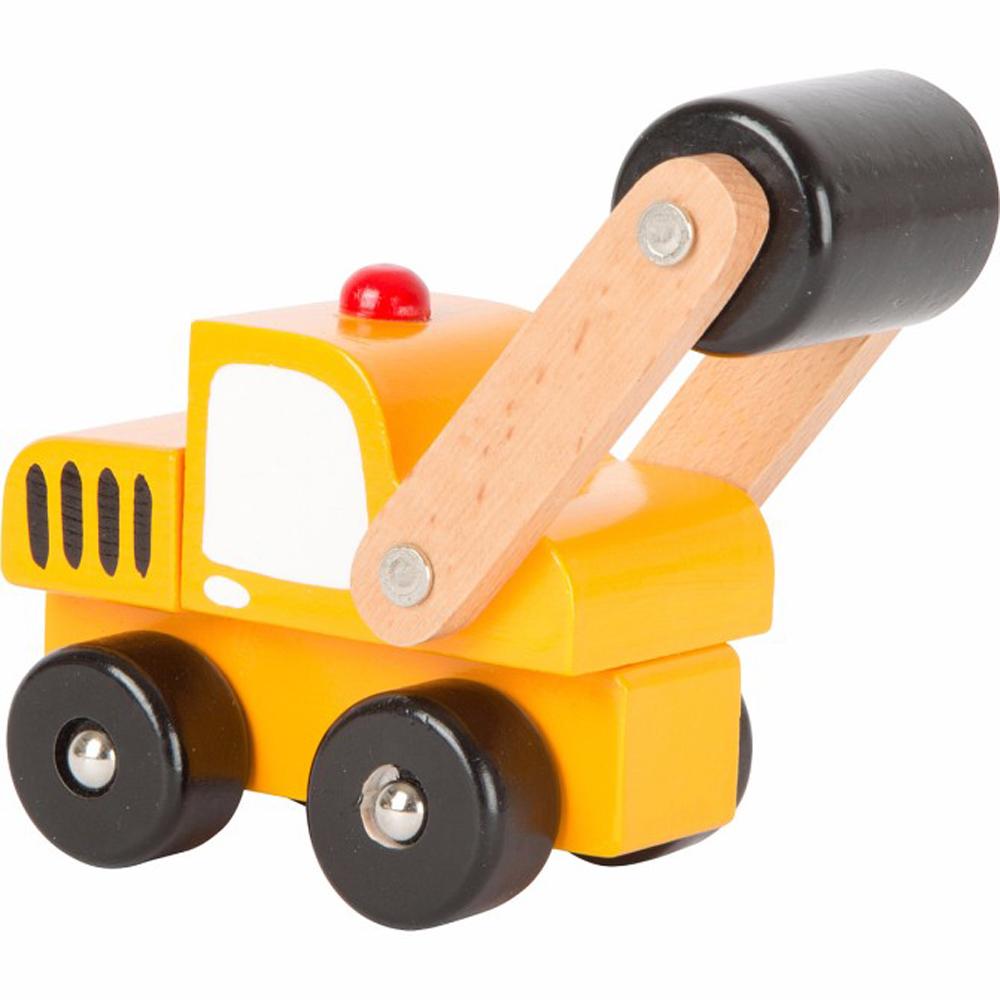 Legler Wooden Colourful Construction Vehicle Roller