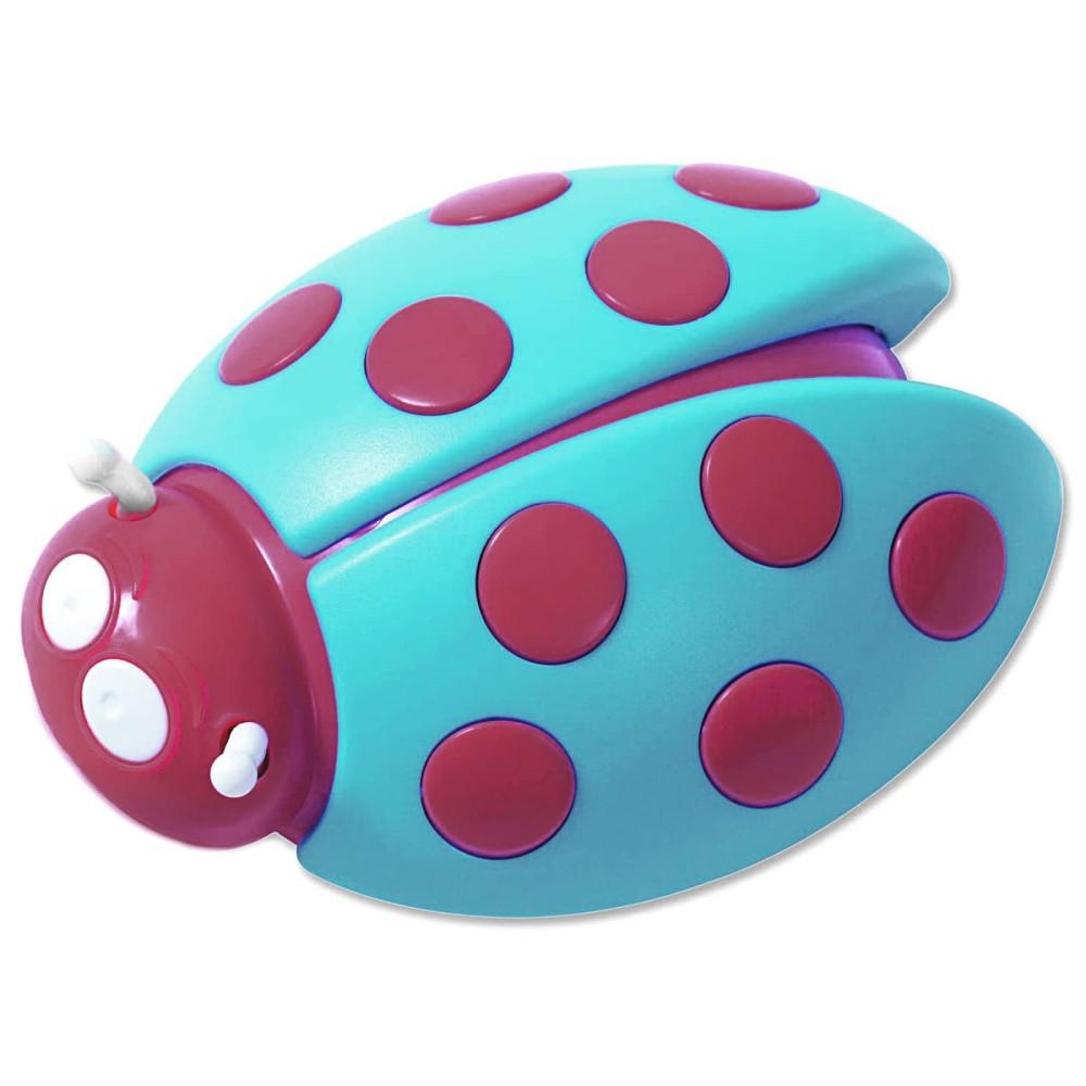 Hallit Toys Blue & Purple Spot Ladybird Shaker