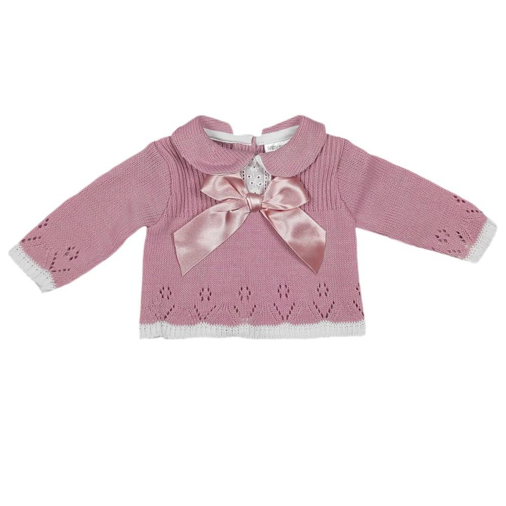 Nursery Time Dusky Pink Knitted Top