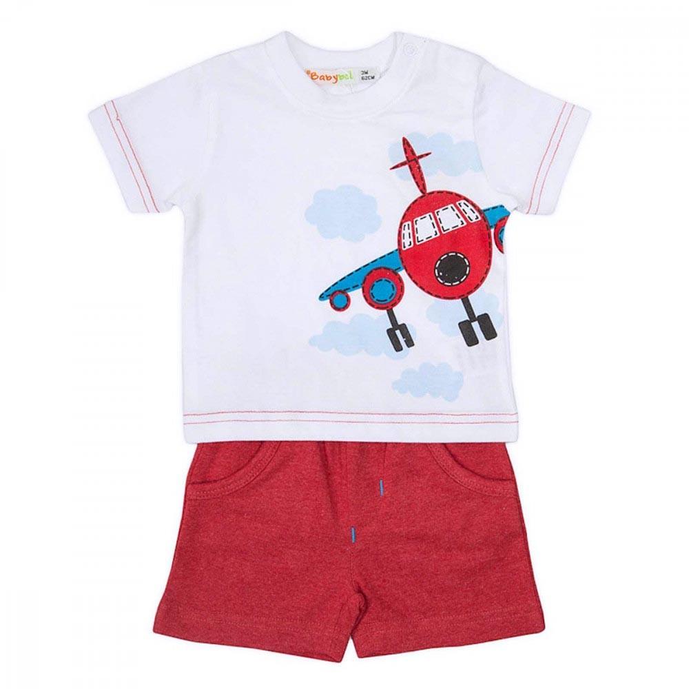 Babybol Barcelona Aeroplane T-Shirt & Shorts