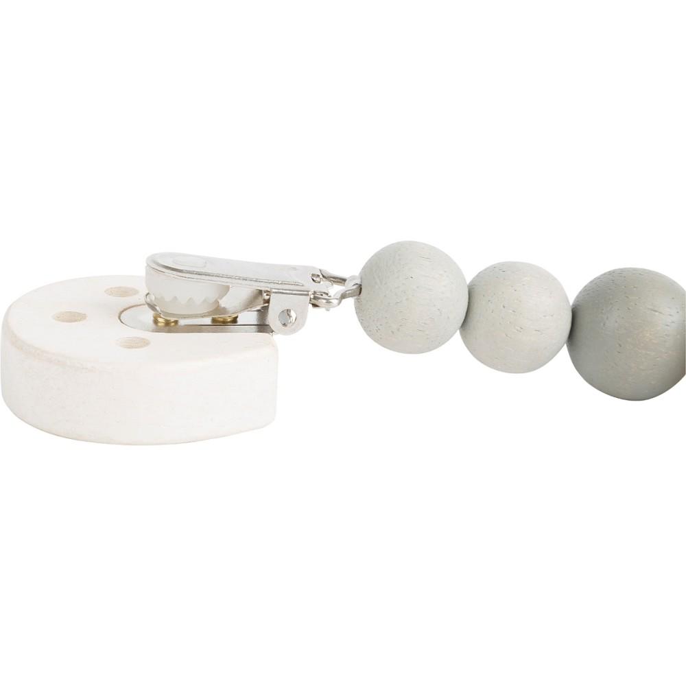 Legler Wooden Ludwig the Billy Goat Soother Chain Clip Detail