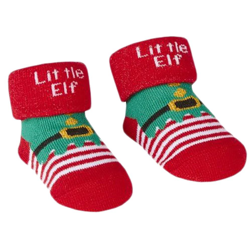 Babytown Christmas Baby Socks Little Elf