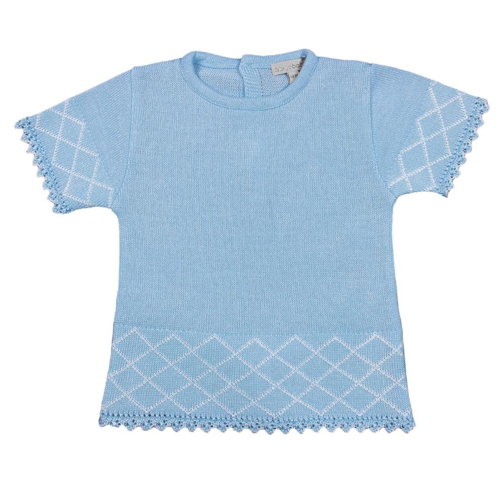 Blues Baby Knitted Blue Top