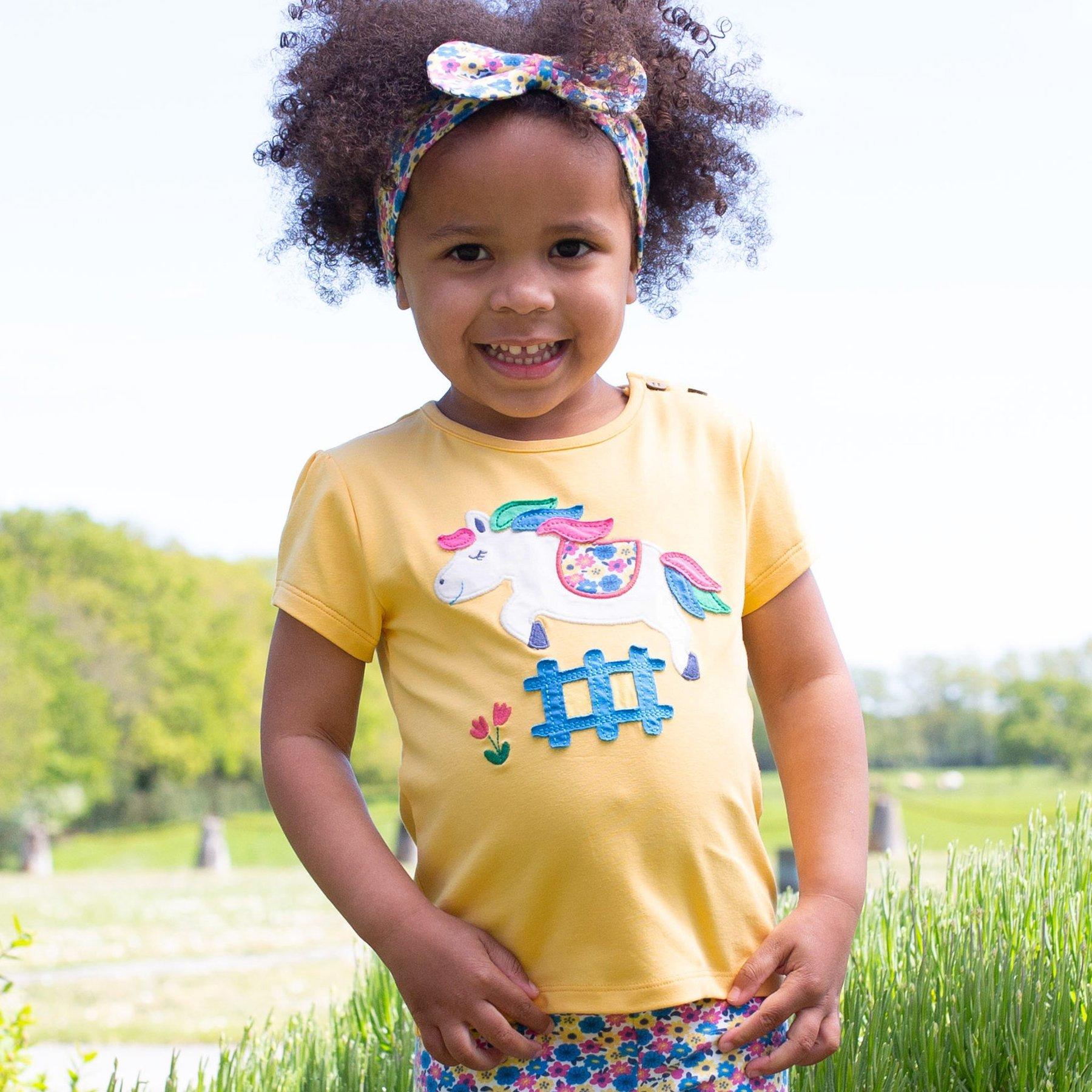 Girl wearing Kite Clothing Little Pony T-Shirt