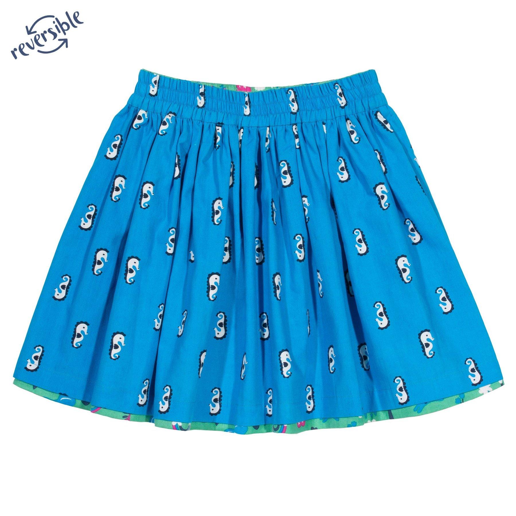Kite Clothing Park Life Reversible Skirt blue