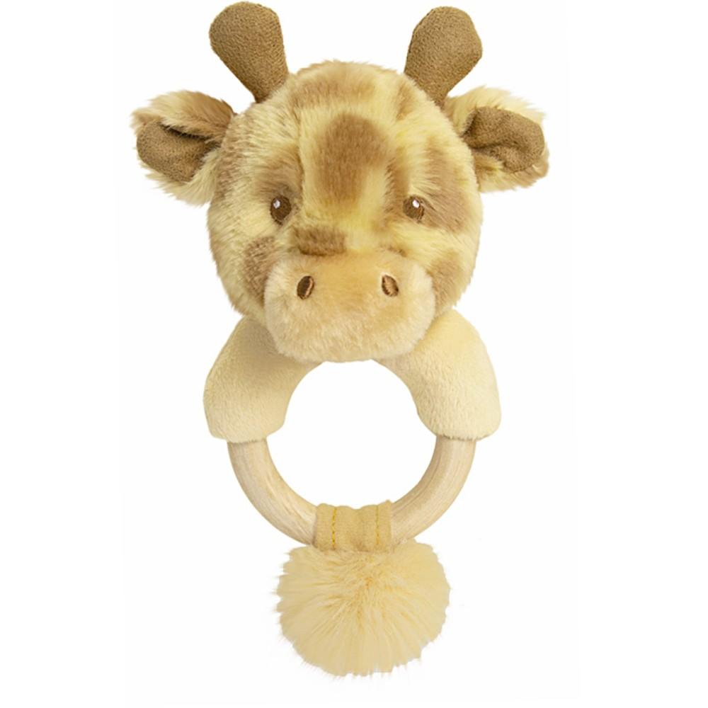 Keel Eco Toys 100% Recycled Giraffe Ring Rattle