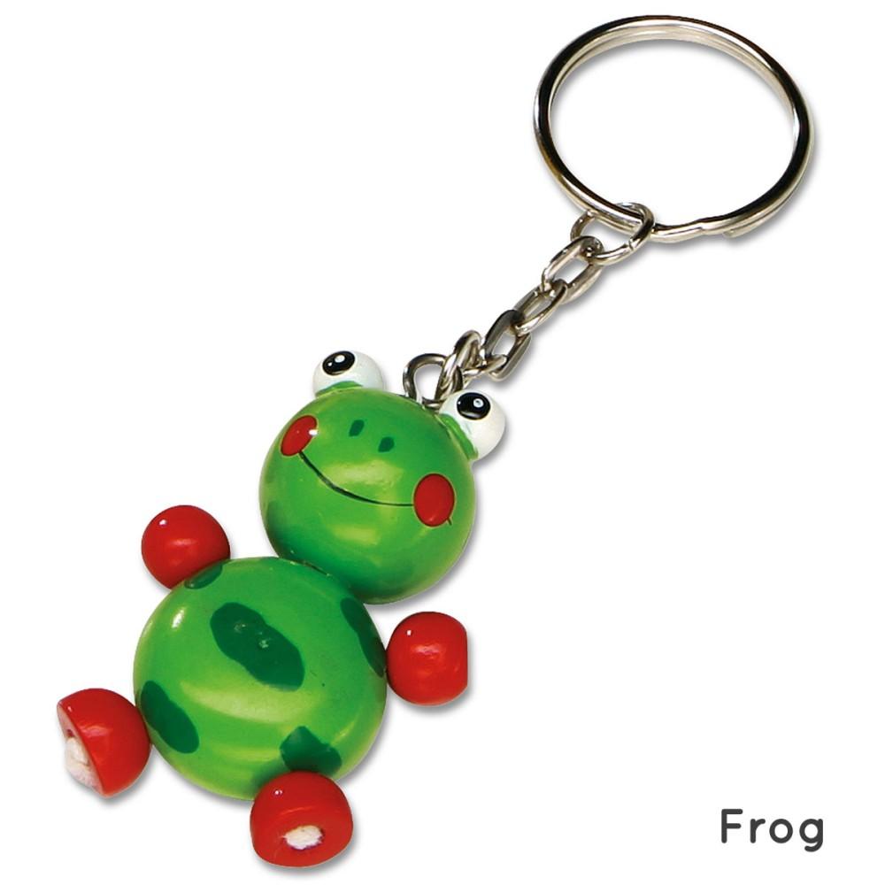 Legler Wooden Key Tag Frog
