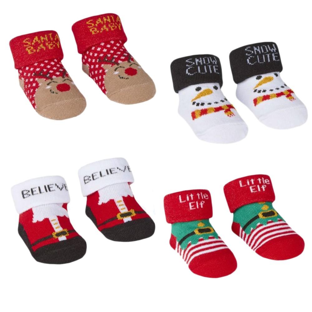 Babytown Christmas Baby Socks