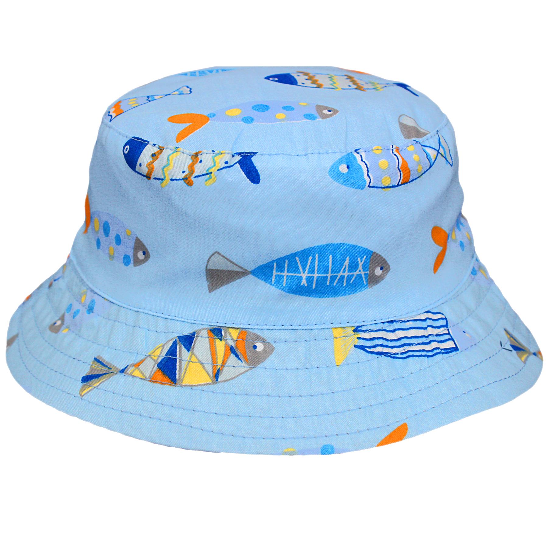 Fish store print hat