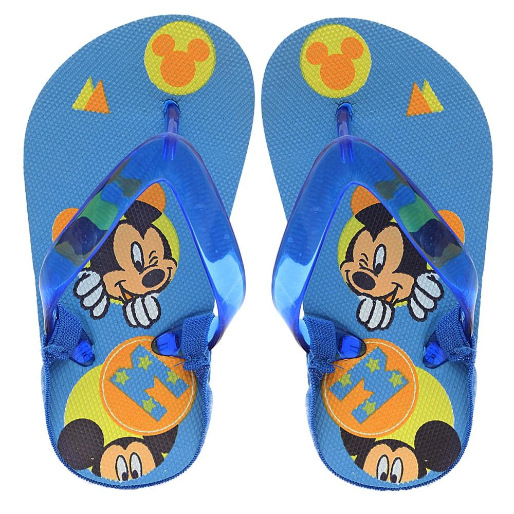 Disney Baby Blue Micky Mouse Foam Flip Flops