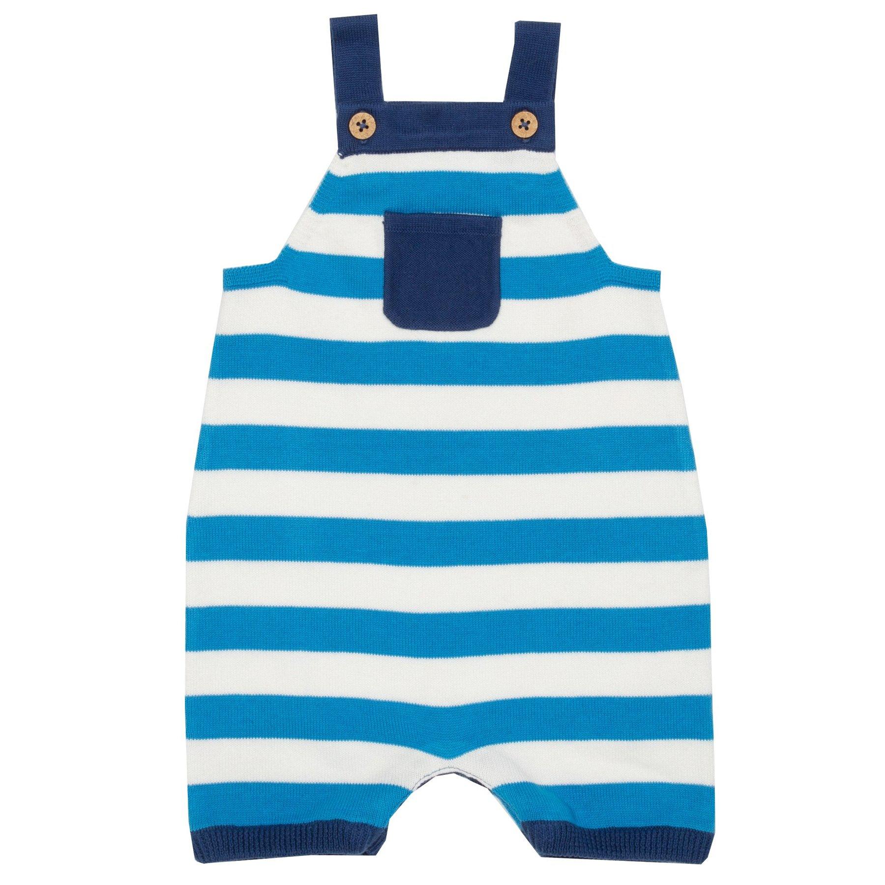 Kite Clothing Stripy Knit Dungarees front