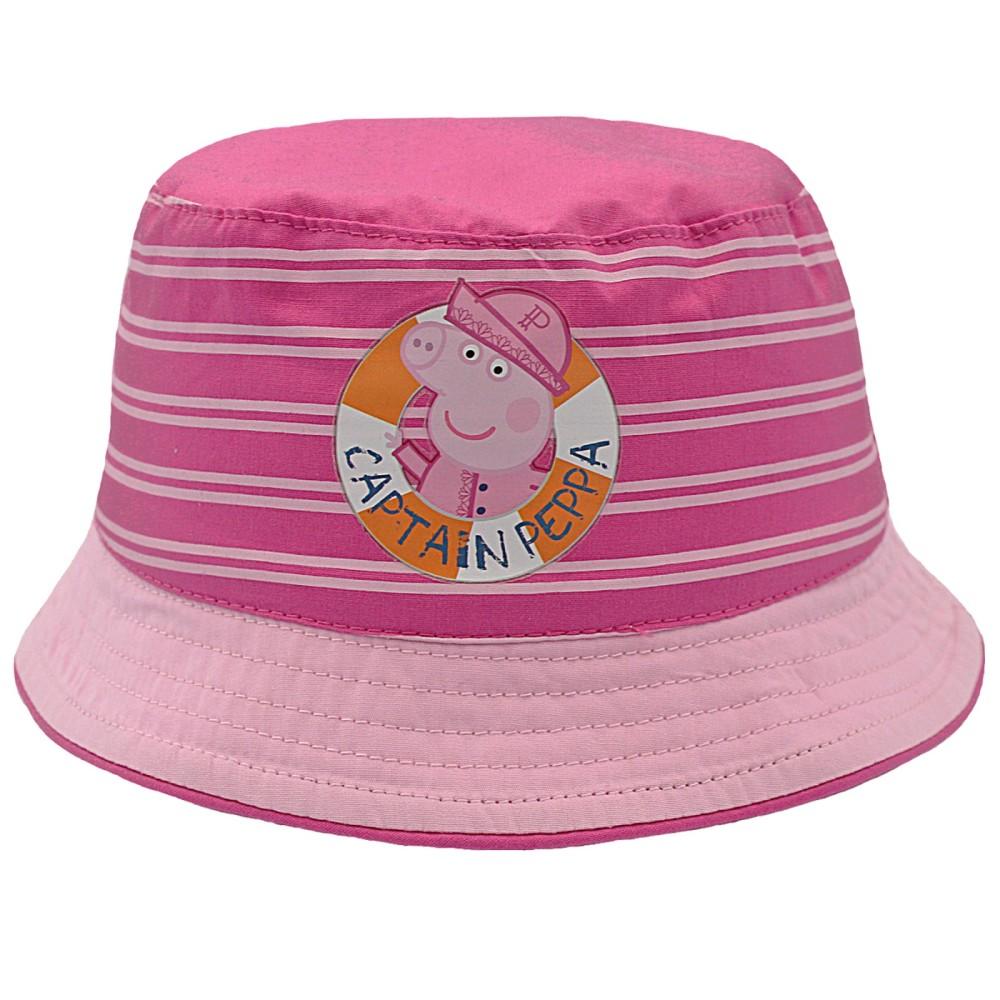 Peppa Pig Cerise & Pink Cotton Bucket Hat