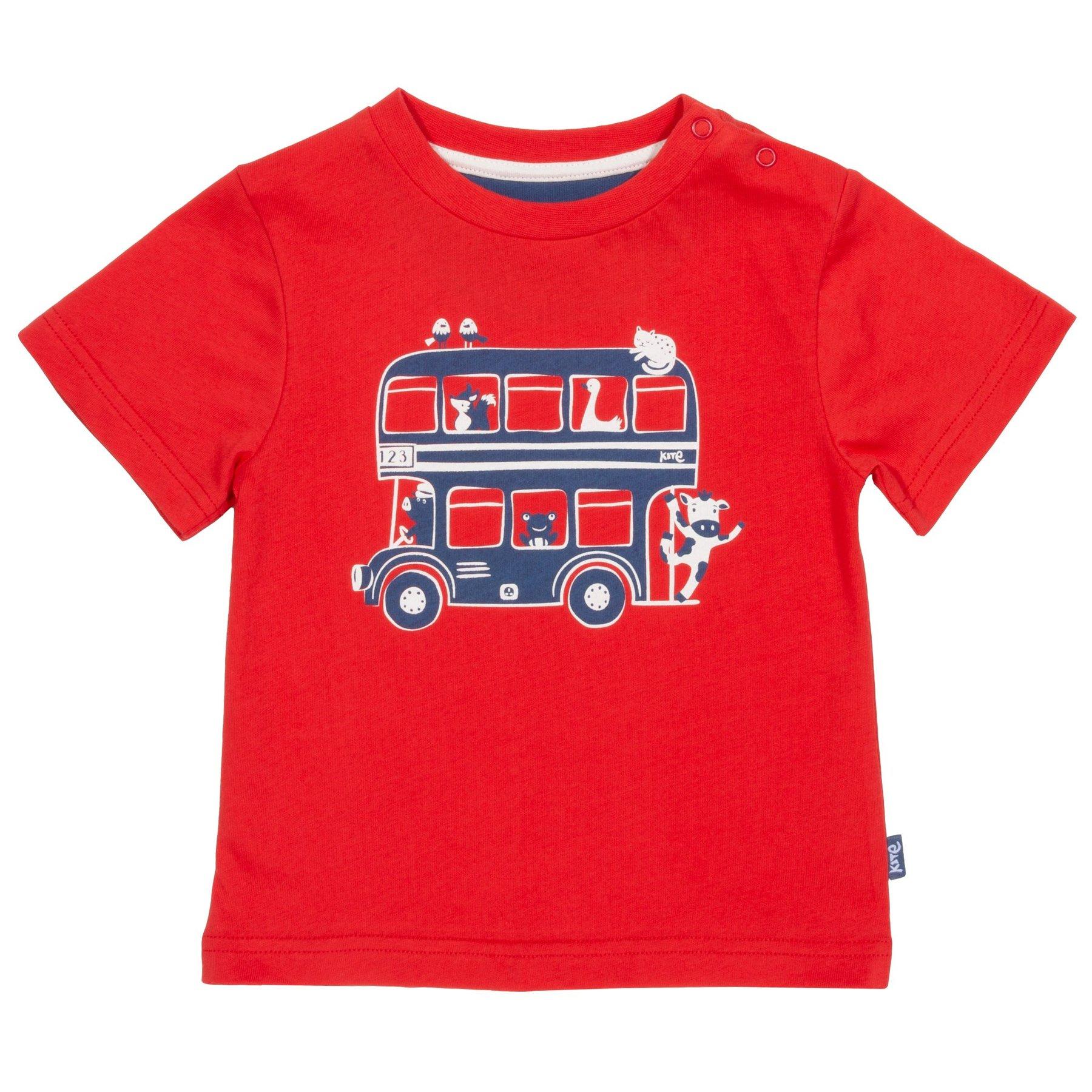 Kite Clothing On the Bus T-Shirt front