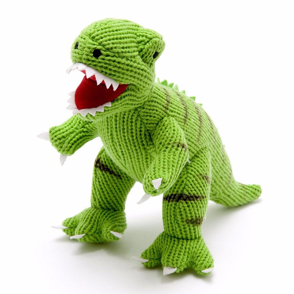 Best Years Original Green Knitted T-Rex